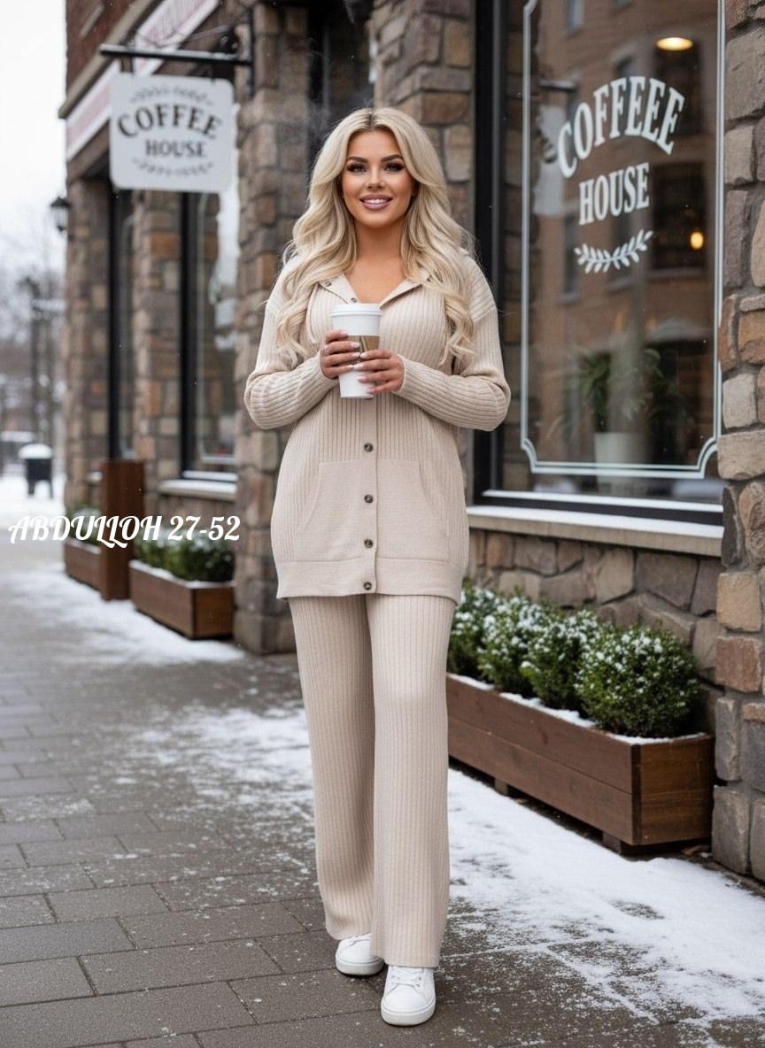 вязаные костюмы,теплый костюм вязаный,костюм брючный трикотажный,костюм теплый,женские костюмы
