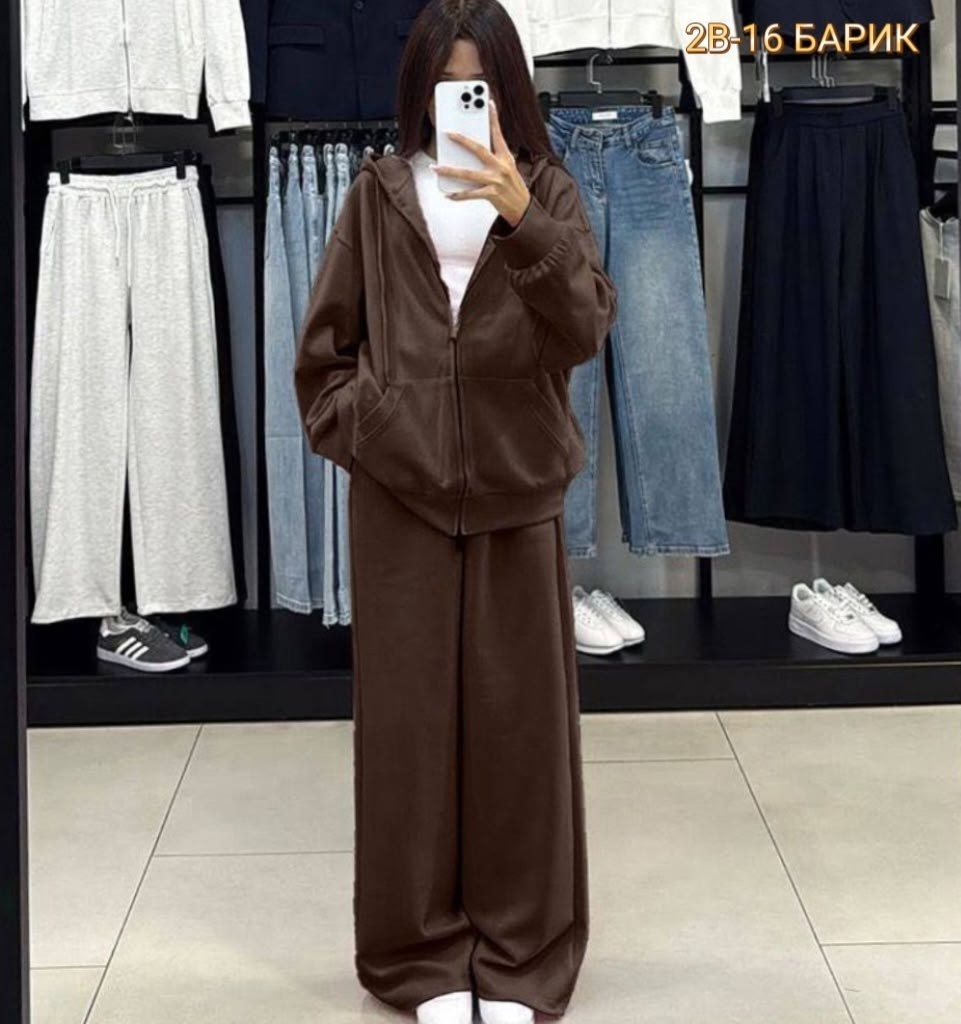 костюм спортивный,широкие брюки,спортивный костюм женский,костюм брючный,костюм спортивка арт.493805