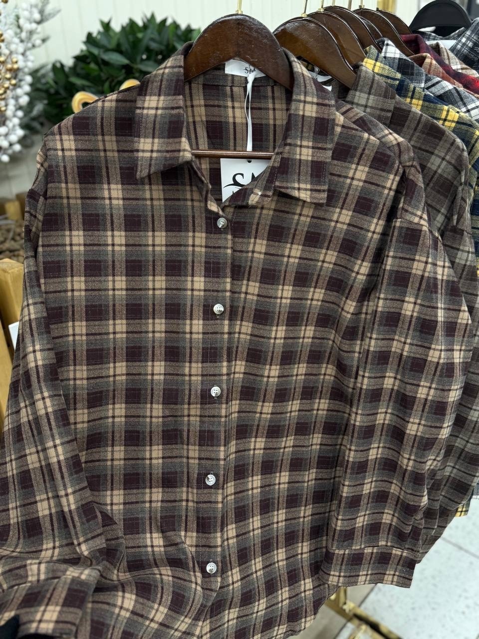 рубашка в клетку,женская рубашка в клетку,рубашка хлопок,клетчатая рубашка,женская клетчатая рубашка