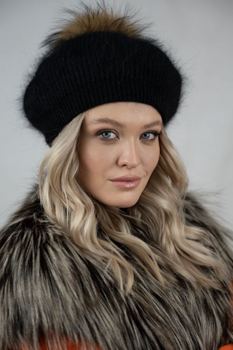берет зимний шапка осенняя nazarkov furs,шапка зимняя с помпоном nazarkov furs,шапка зимняя бини осенняя nazarkov furs,шапка зимняя осенняя nazarkov furs,берет из ангоры