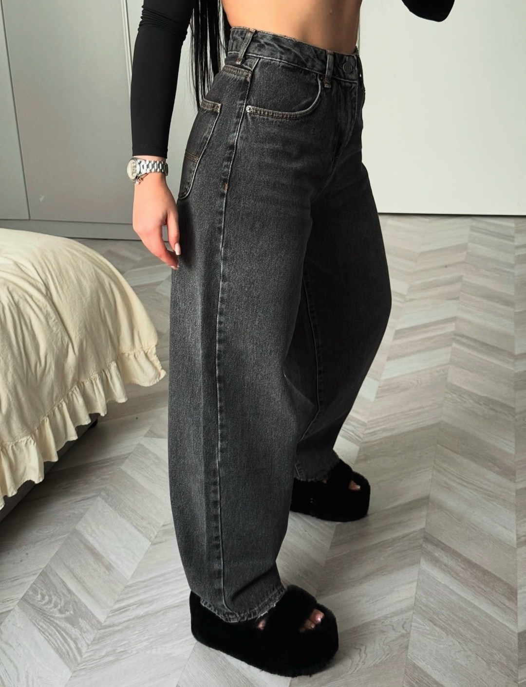 джинсы широкие,джинсы бойфренды y2k широкие багги jensyjey,широкие джинсы багги baggy jeans y2k,джинсы женские,серые джинсы широкие