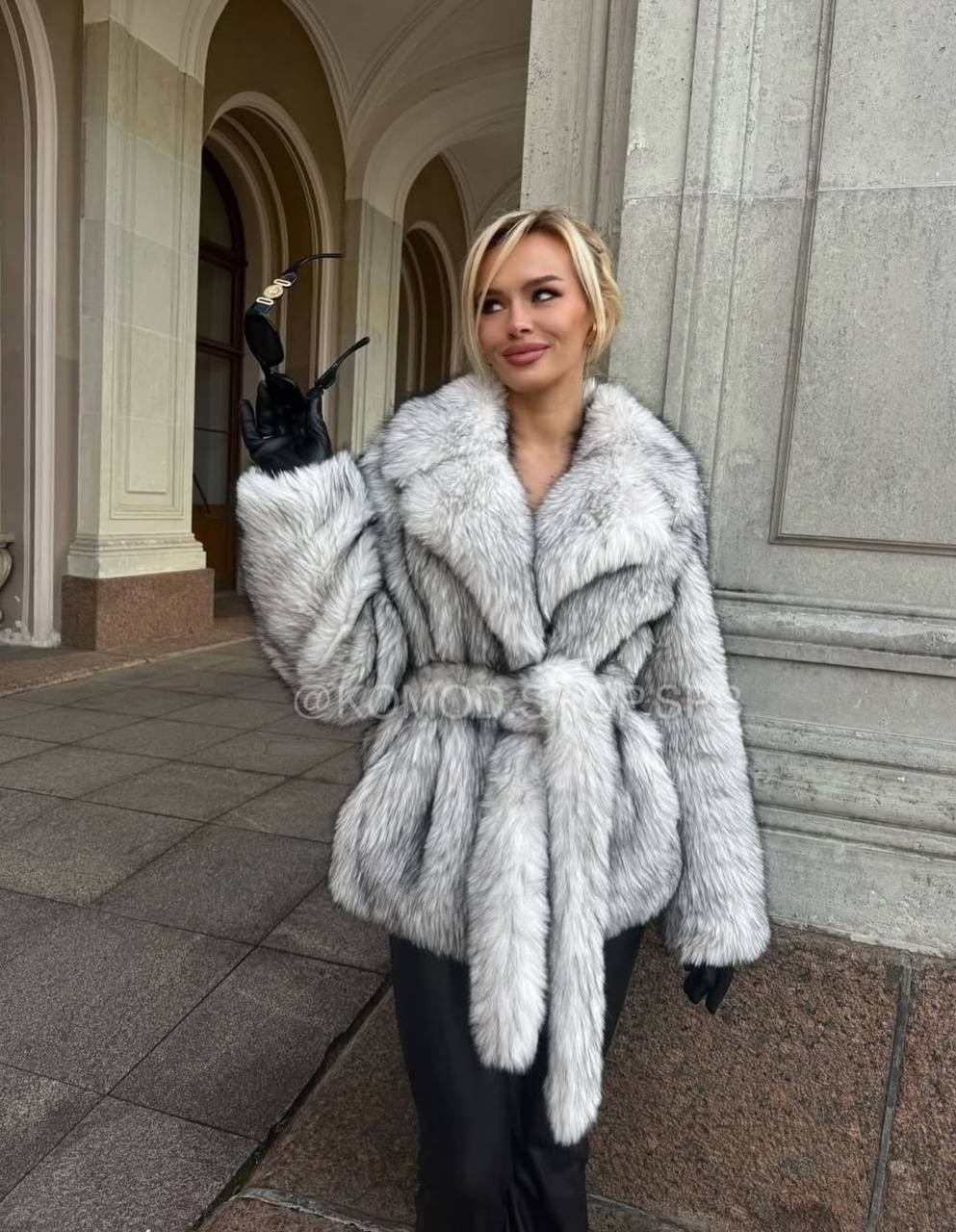 шуба из чернобурки,шуба из чернобурой лисы,женская шуба,полушубок из чернобурки,шуба песец
