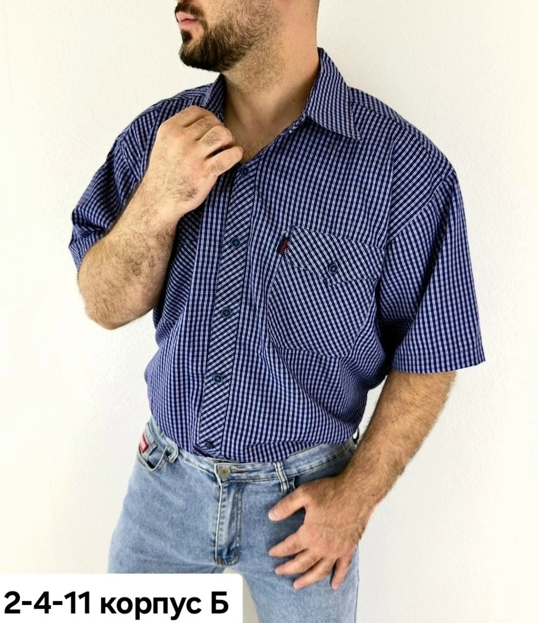 рубашка с короткими рукавами в клетку,рубашка с коротким рукавом,рубашка мужская,рубашка с коротким рукавом shangjun 372598503,рубашка мужская с короткими рукавами