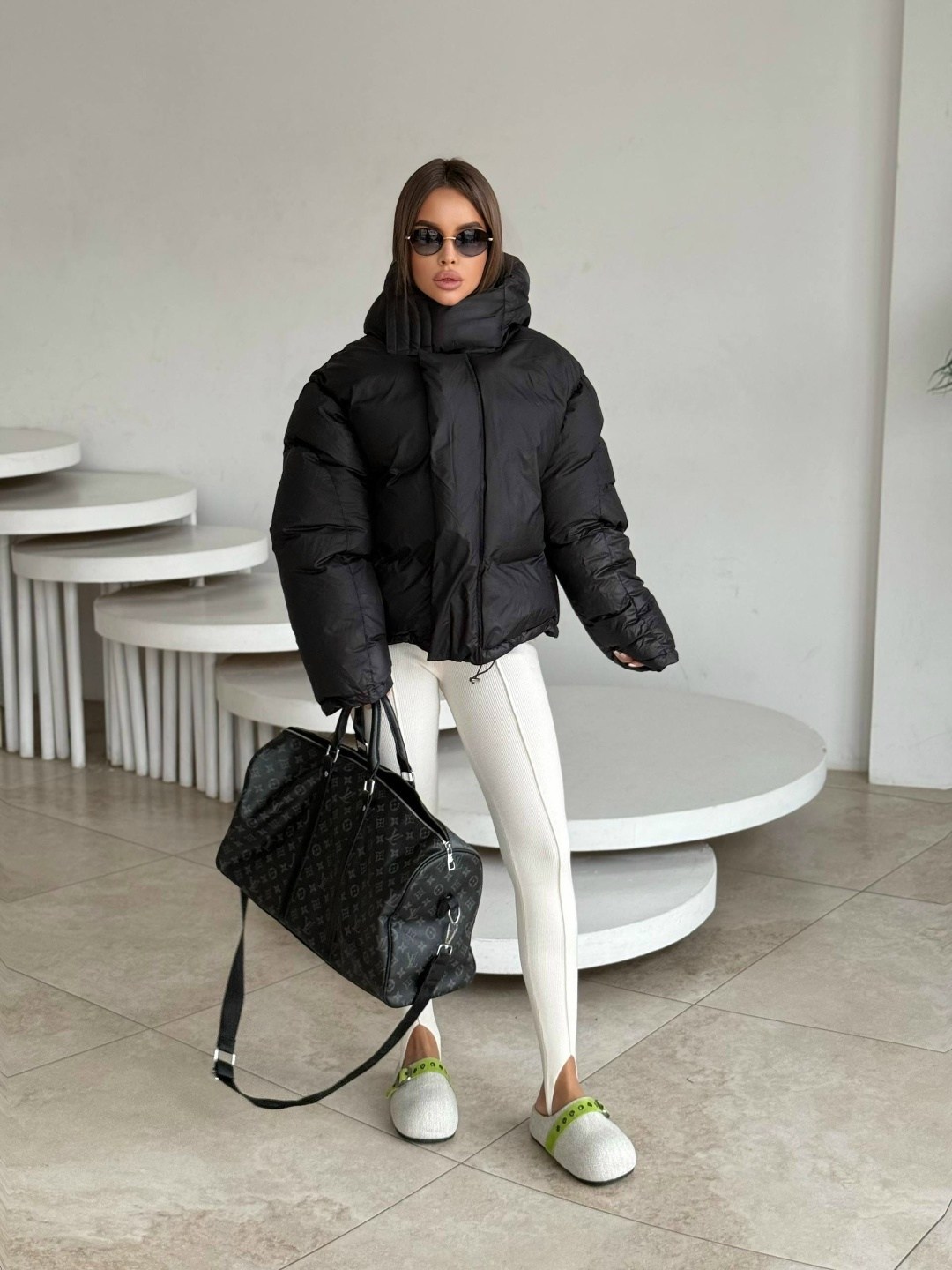 куртка женская дутая оверсайз,куртка оверсайз,куртка зимняя с капюшоном короткая оверсайз epic love,куртка женская,куртка женская зимняя с капюшоном короткая оверсайз reversal