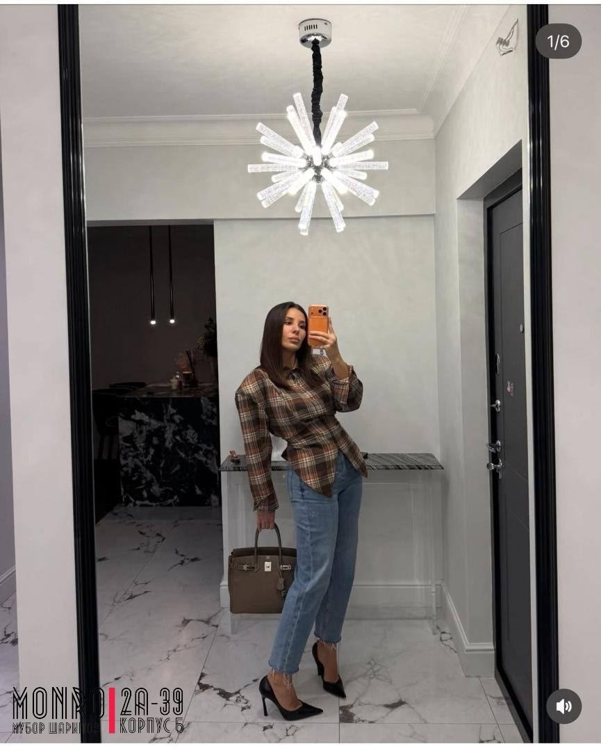 женская рубашка в клетку,рубашка в клетку оверсайз на кнопках,рубашка в клетку оверсайз удлиненная 2e_brand,рубашка оверсайз в клетку,рубашка в клетку