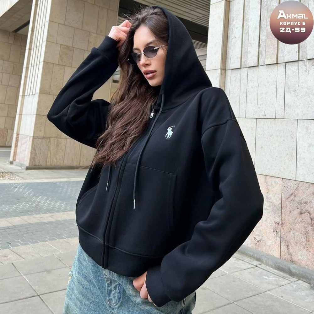 укороченная зип худи на молнии оверсайз,женская кофта,женская толстовка,модная толстовка,толстовка