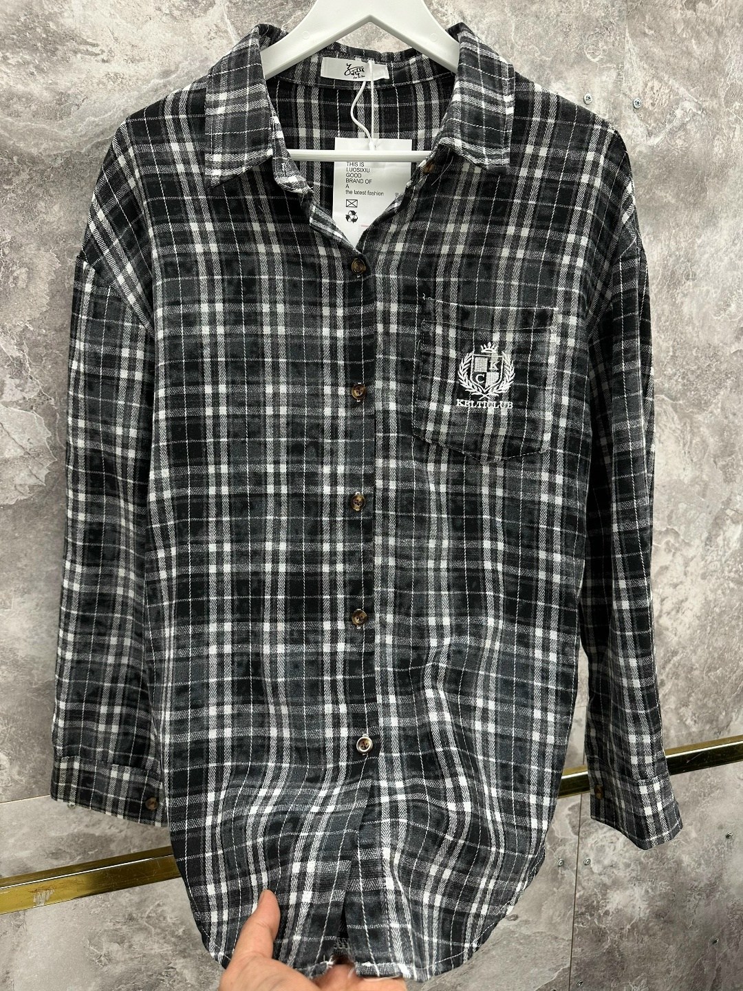 клетчатая рубашка,рубашка в клетку,рубашка хлопок,женская рубашка,рубашка