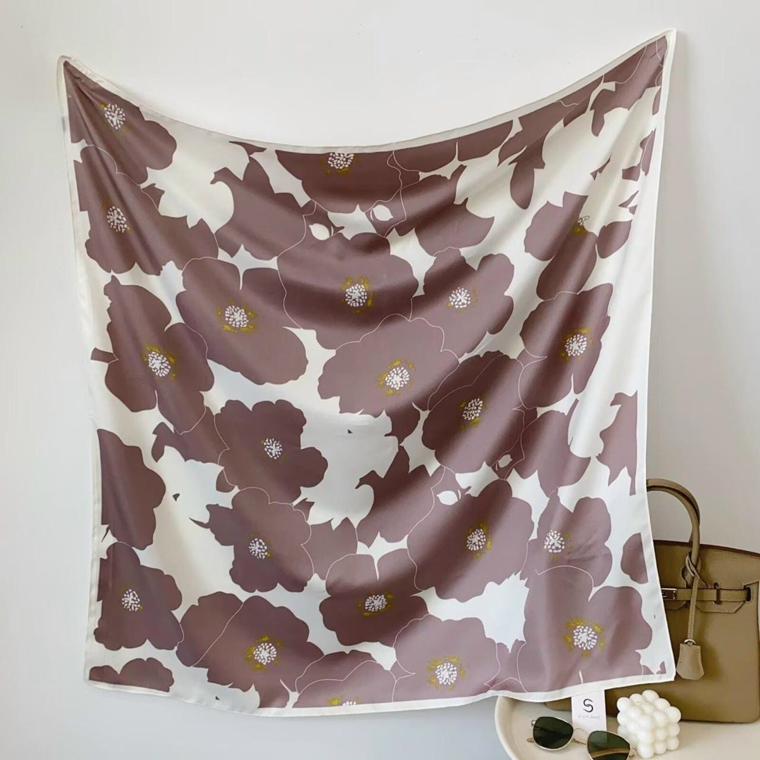 женский шелковый шарф,шелковый шарф,платок женский шелковый,шарфы для женщин,женский шелковый шарф с принтом