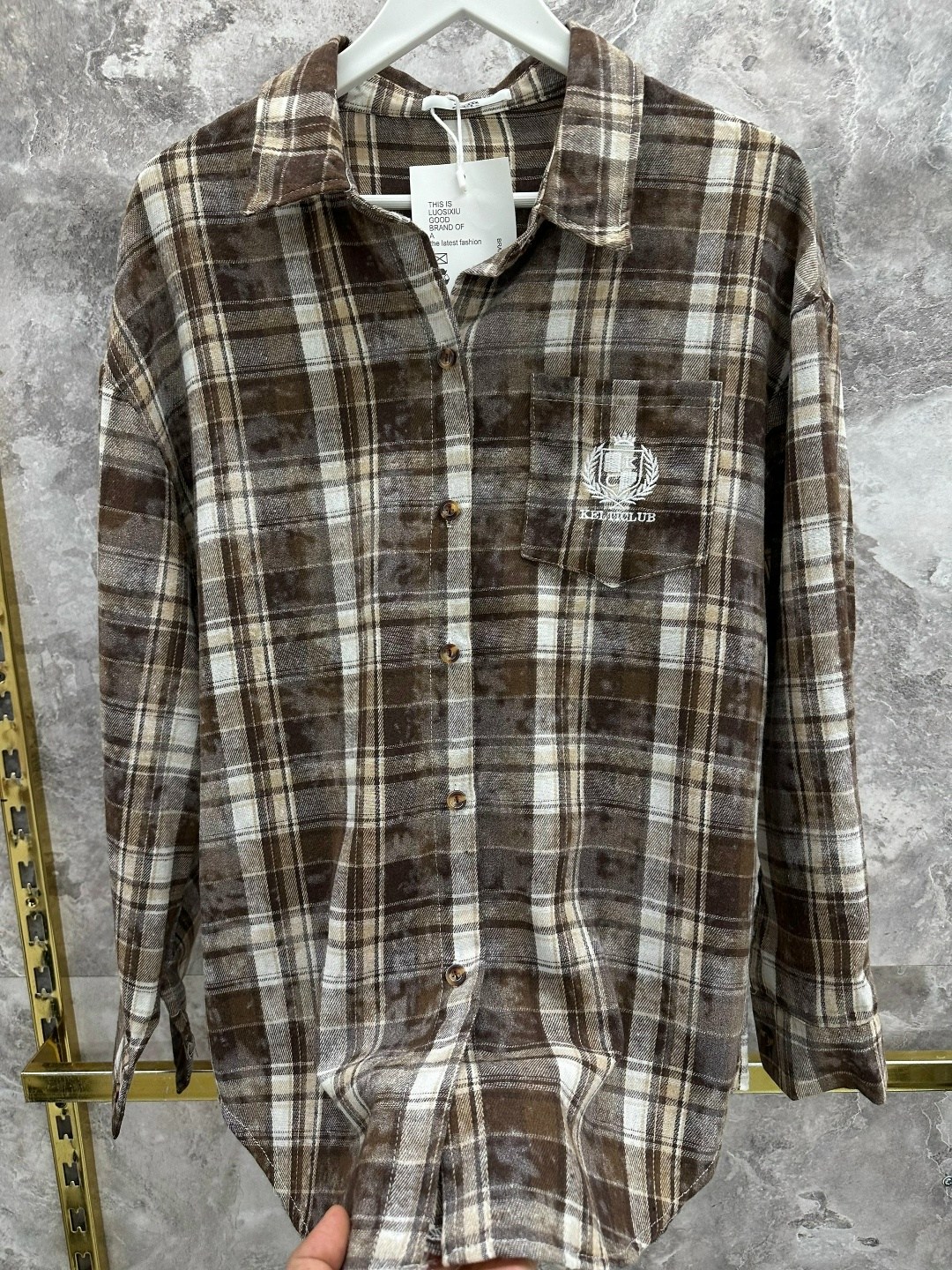 клетчатая рубашка,рубашка в клетку,рубашка хлопок,женская рубашка,рубашка