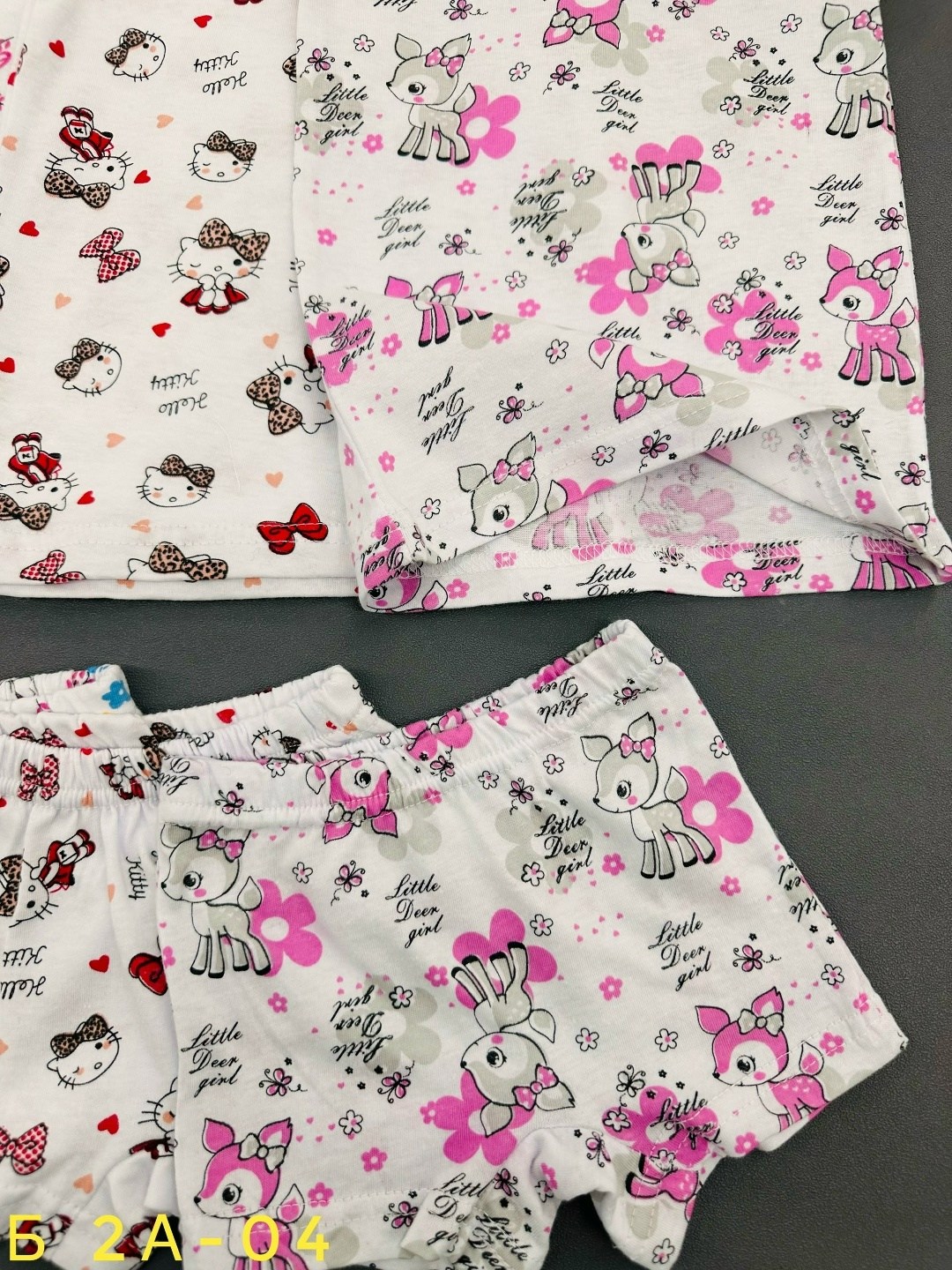 комплект детский девочка (майка, трусы) № uz025,белье детское комплект,комплект детского нижнего белья,комплект майка трусы,комплект нижнего белья для девочек