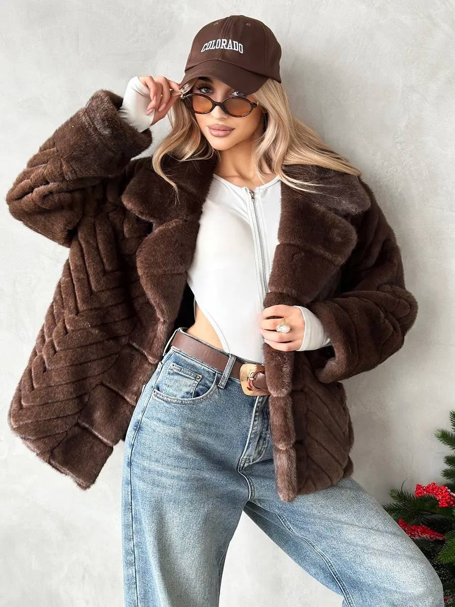 шуба искусственная под норку оверсайз marirosa,шуба искусственная под норку оверсайз,женская шуба,шуба искусственная короткая экошуба зима модная одежда,шуба искусственная