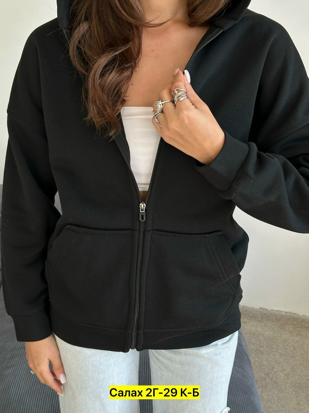 женская кофта,кофта на флисе,женская толстовка из футера с начесом happyfox,толстовка женская,кофта оверсайз с капюшоном на молнии