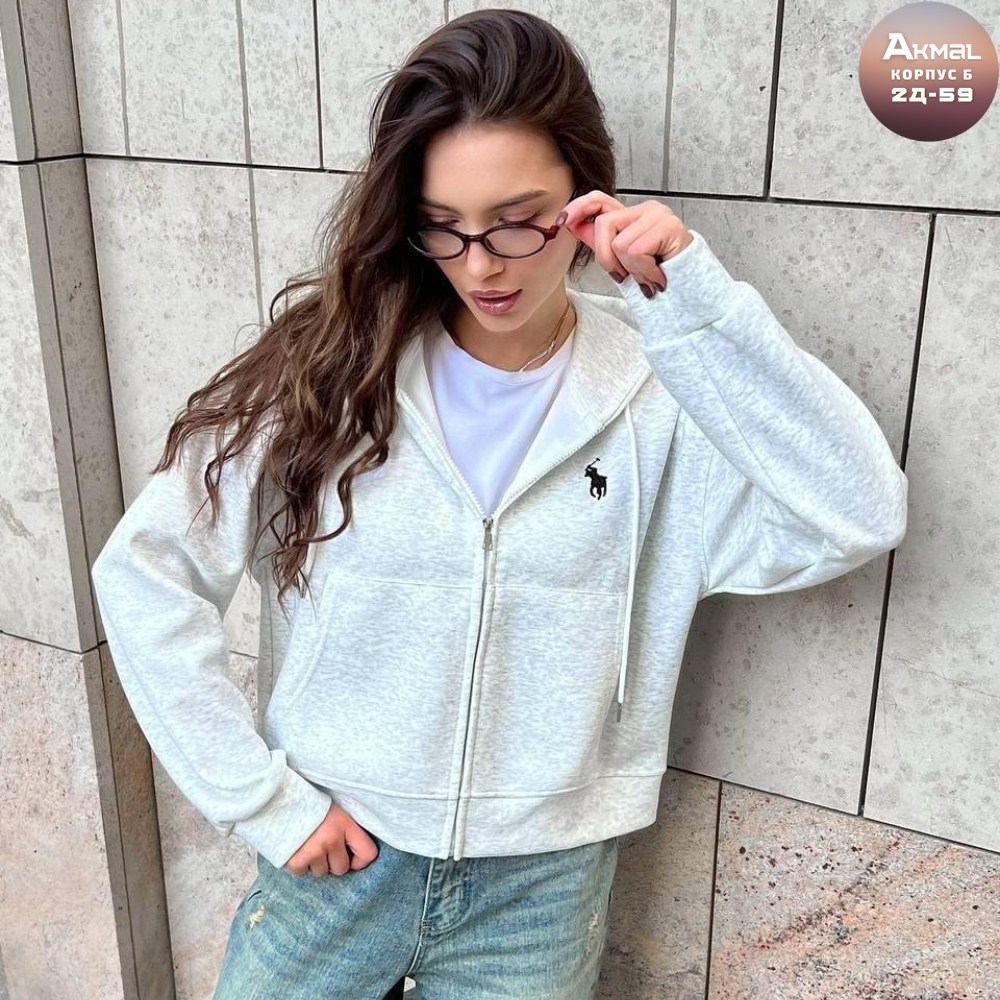 укороченная зип худи на молнии оверсайз,женская кофта,женская толстовка,модная толстовка,толстовка