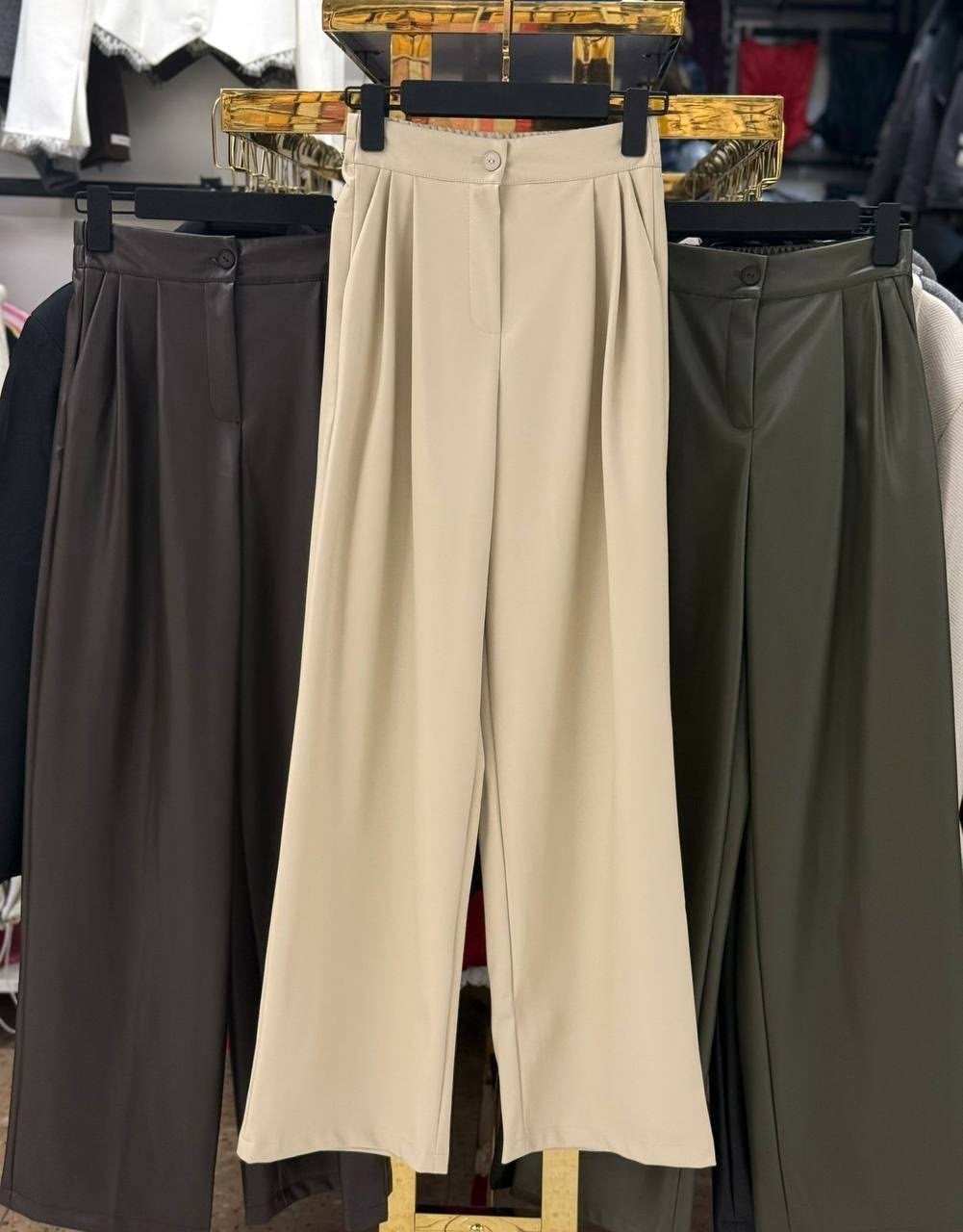 брюки кожаные палаццо клеш,брюки кожаные палаццо клеш tiheya цвет черный,брюки кожаные палаццо клеш tiheya,кожаные брюки палаццо,брюки кожаные палаццо клеш tiheya 265191605