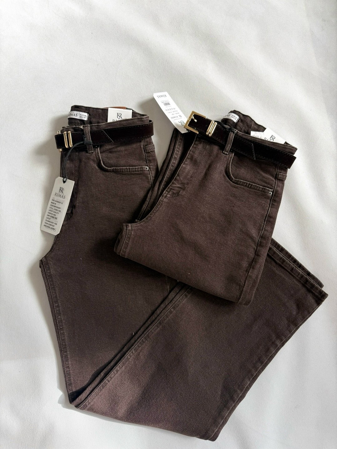 коричневые джинсы широкие,летние женские коричневые джинсы с высокой талией,женские джинсы коричневые джинсовые расклешенные брюки,прямые женские джинсы,джинсы женские с завышенной талией, свободные п