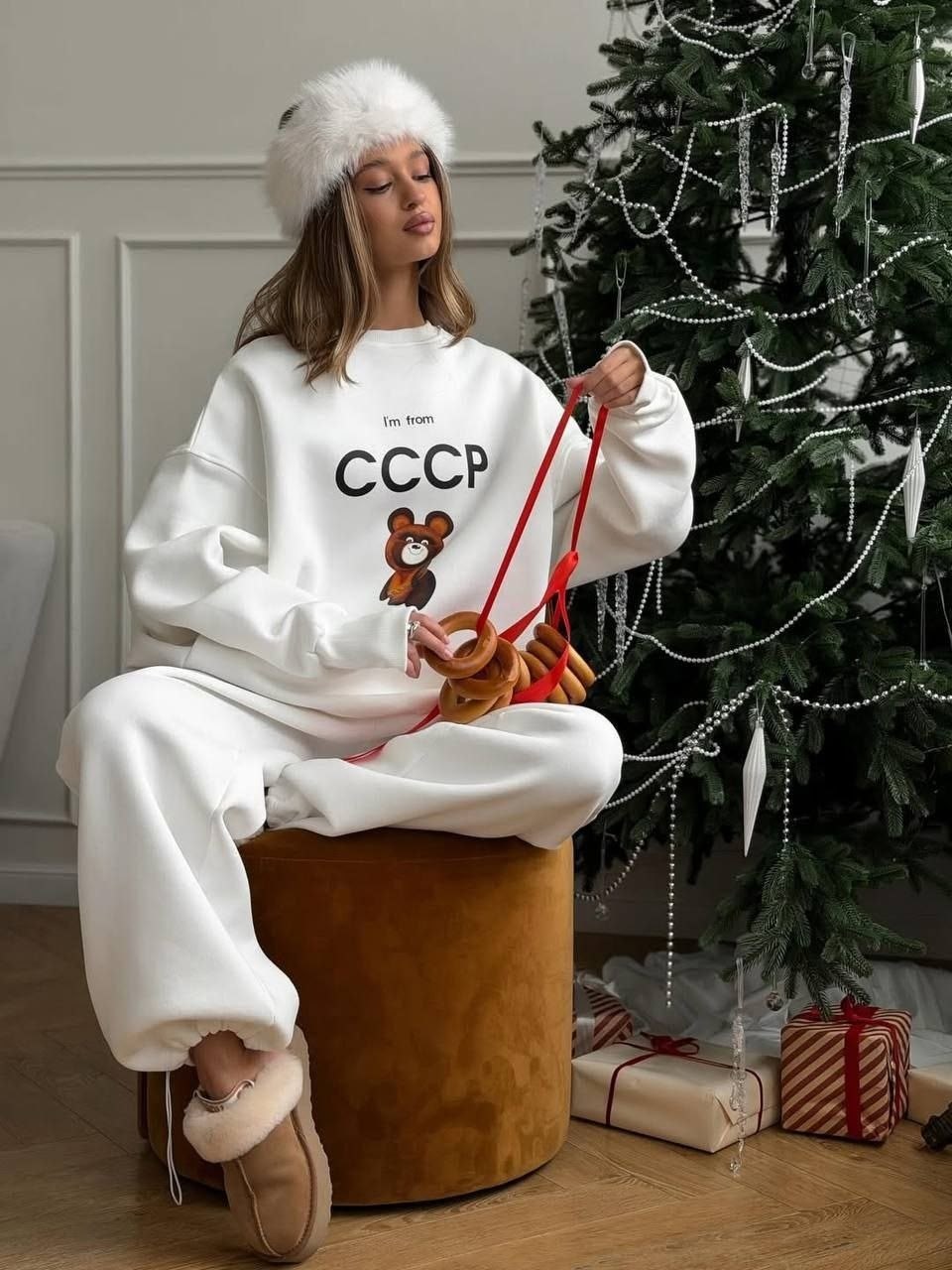 костюм повседневный,свитшот женский,худи оверсайз с принтом и начесом blicker 491394126,худи оверсайз с принтом и начесом blicker,свитшот оверсайз blissker