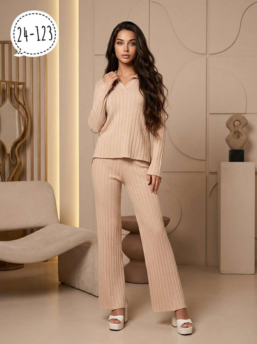 костюм лапша с брюками женский,женский костюм двойка лапша,костюм женский: водолазка и штаны (one size) 42-48 арт. 1325579,женский трикотажный костюм,костюм из лапши трикотажный брючный