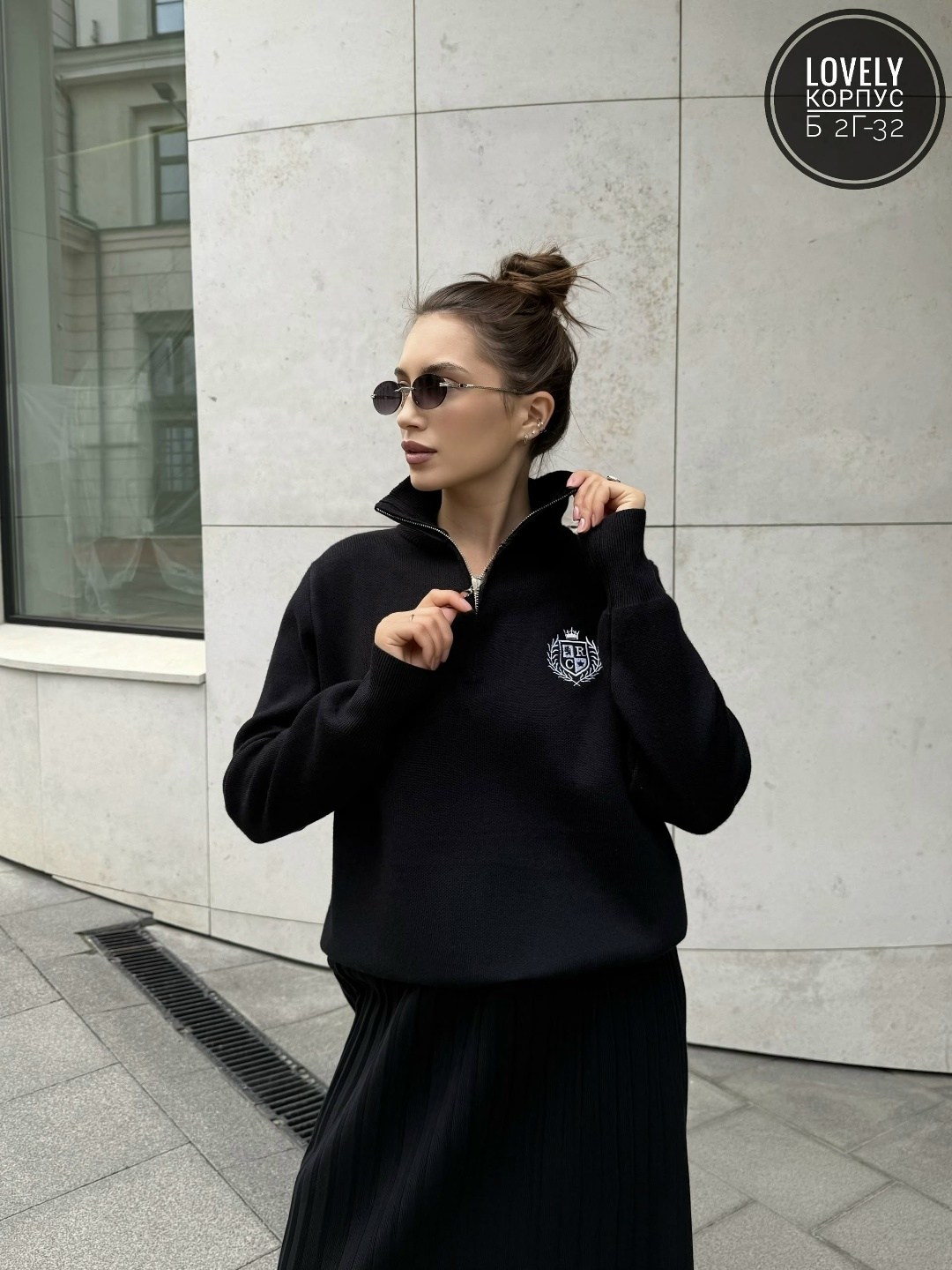 костюм трикотажный теплый с юбкой,костюм трикотажный с юбкой,костюм с юбкой плиссе,джемпер, юбка ketty ам-132 бежевый,трикотажный костюм джемпер и юбка плиссированная emberens