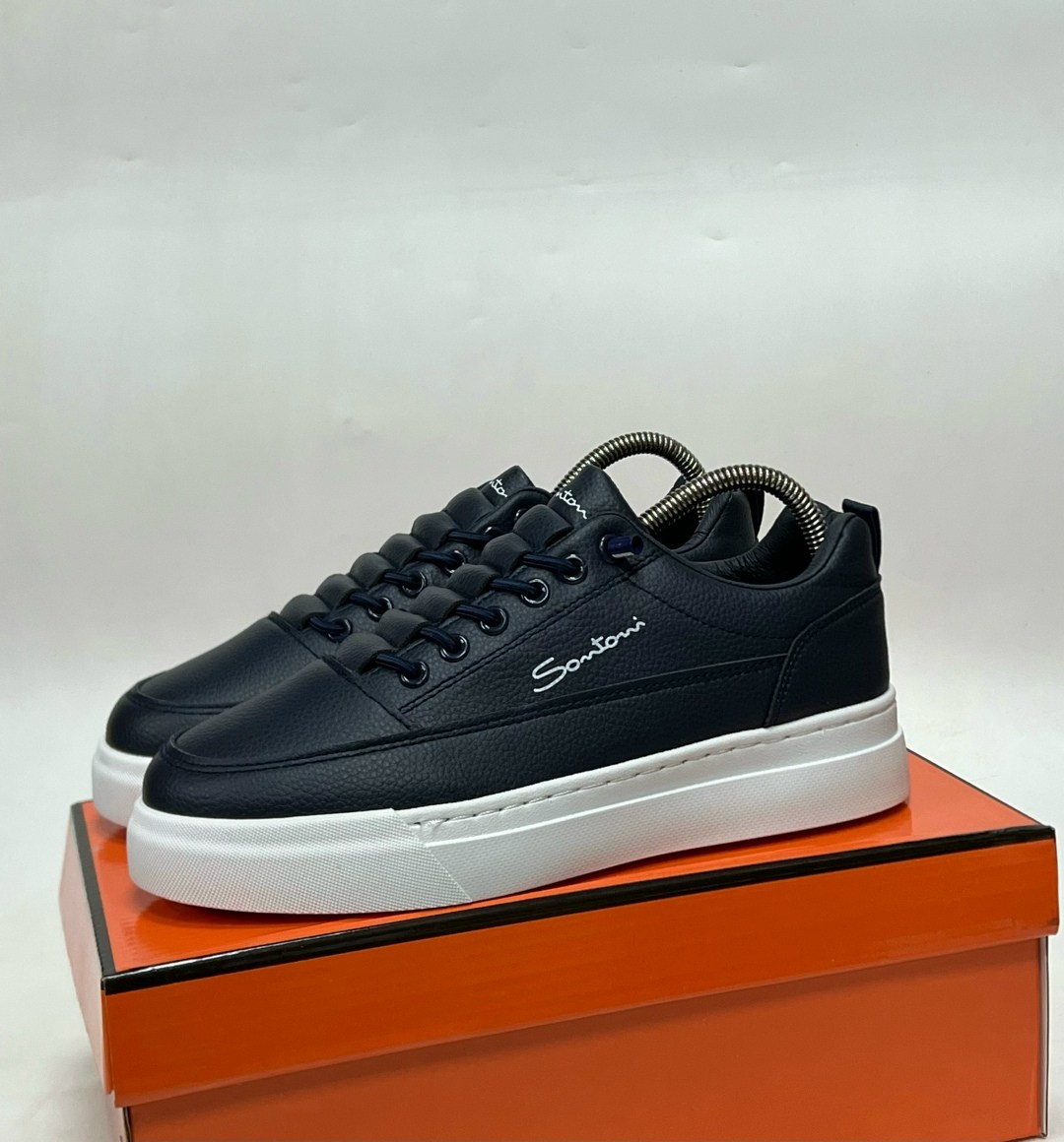 кроссовки santoni,,santoni кеды мужские,кеды мужские кожаные, мужская