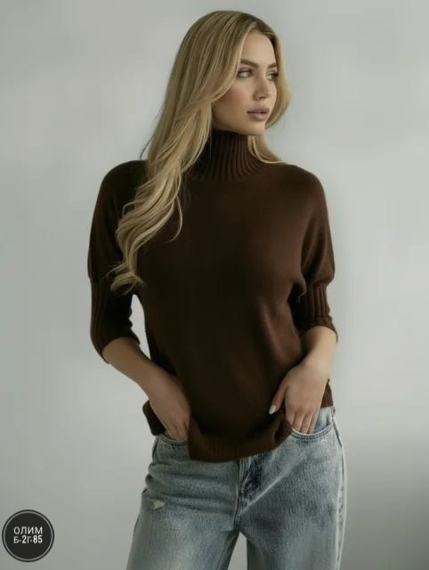 джемпер romgil рв0126-ше5 оливковый,свитер оверсайз,джемпер,свитер,вязаные свитера