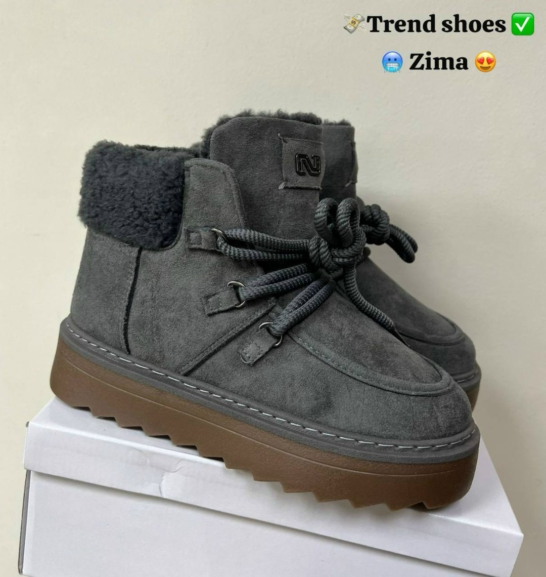 ,женские ботинки,угги кож зам,женская зимняя ,угги женские