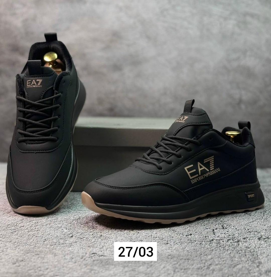 кроссовки еа7,,кроссовки для мужчин эко-кожа,кроссовки для мужчин, мужская кроссовки
