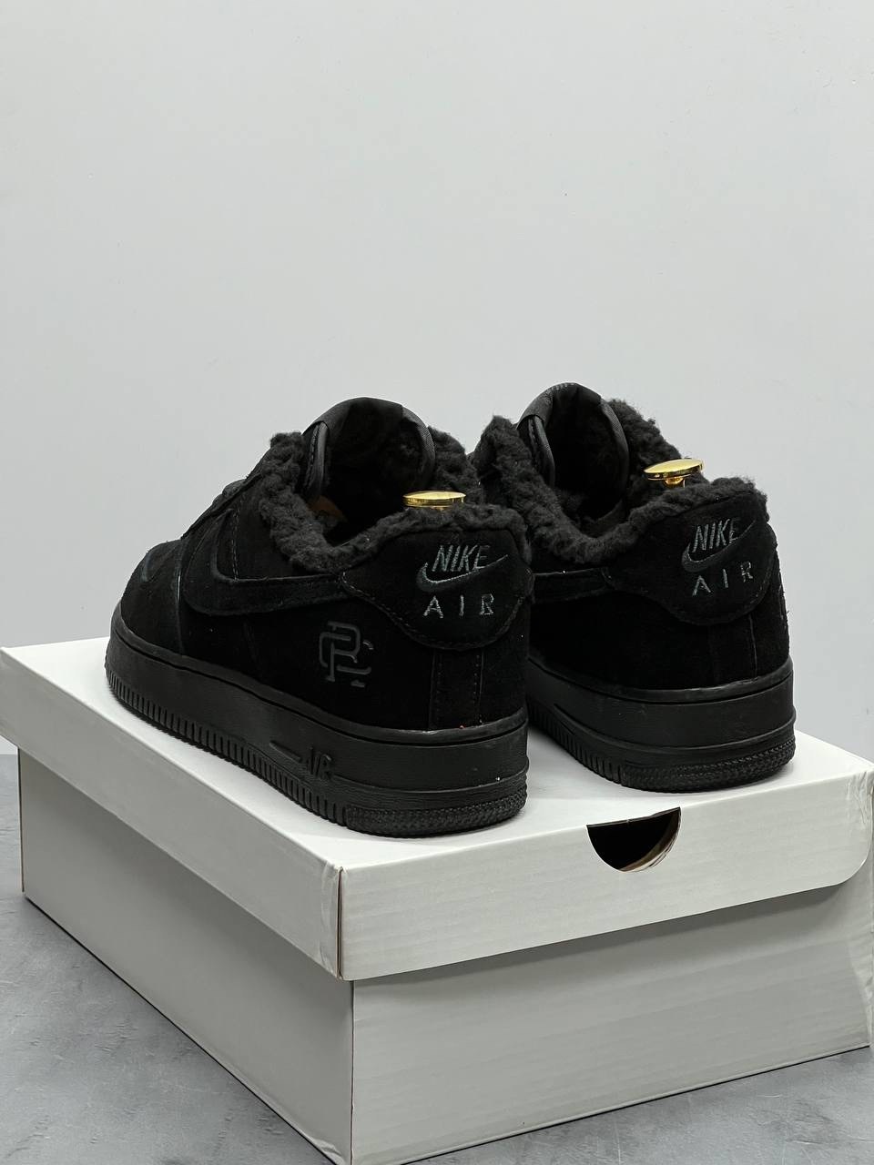 кроссовки зимние на меху nike air force 1 low,зимние кроссовки на меху черного цвета nike air force 1 low black,,кроссовки nike air force 1 mid a117034 black зимние с мехом,кроссовки nike air for