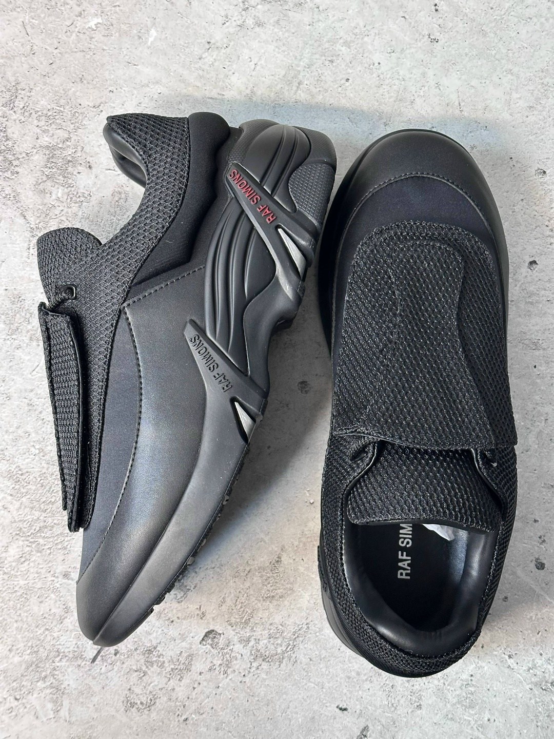 кроссовки raf simons (runner) ante,кроссовки raf simons runner antei,кроссовки raf simons antei,кроссовки raf simons (runner) antei чёрный,кроссовки raf simons anteir oversized sneaker