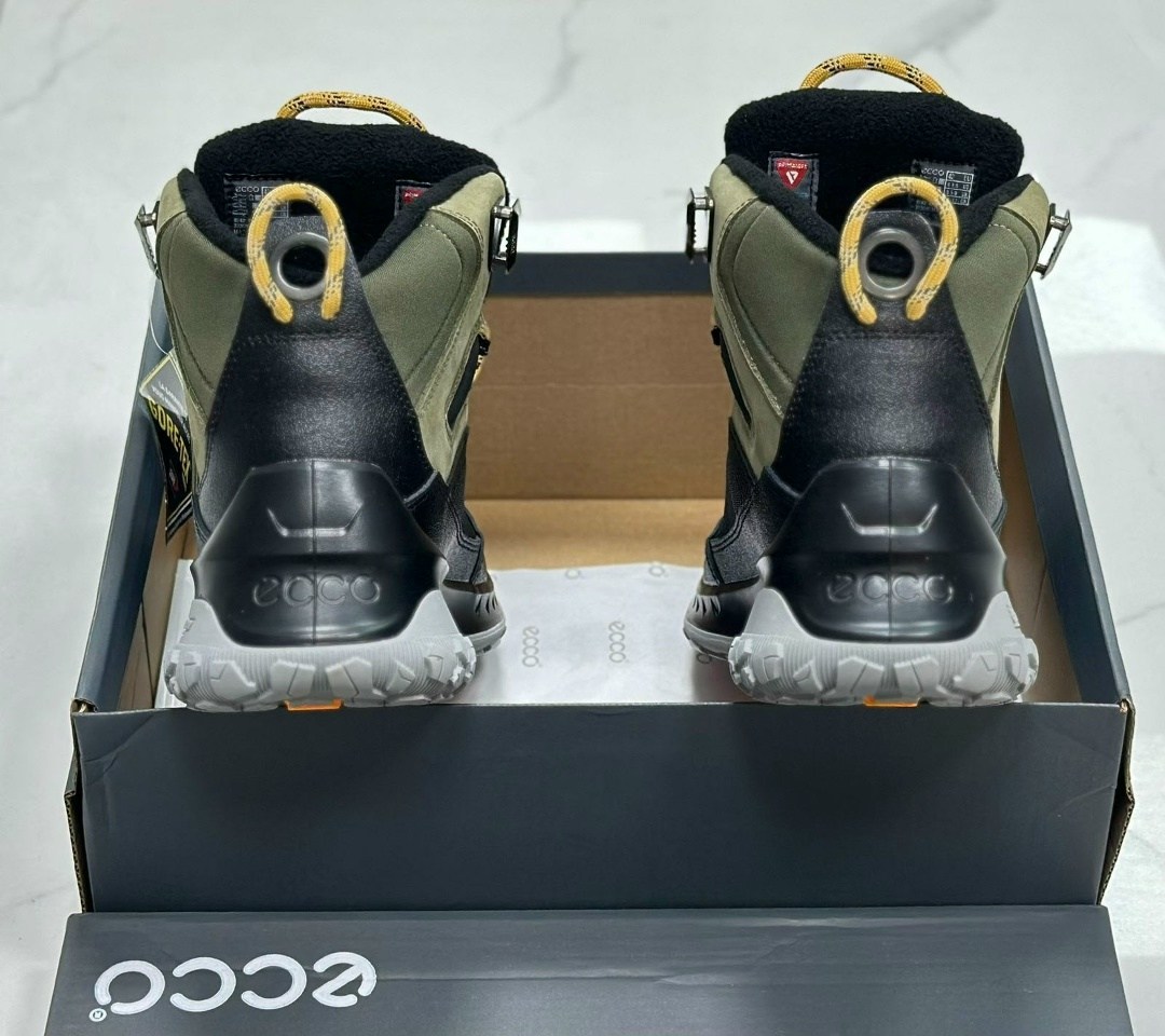 треккинговые ботинки ecco sport ultra terrain waterproof mid hiking хаки,ботинки ecco ult trn m,ботинки мужские ecco,ботинки мужские,кроссовки
