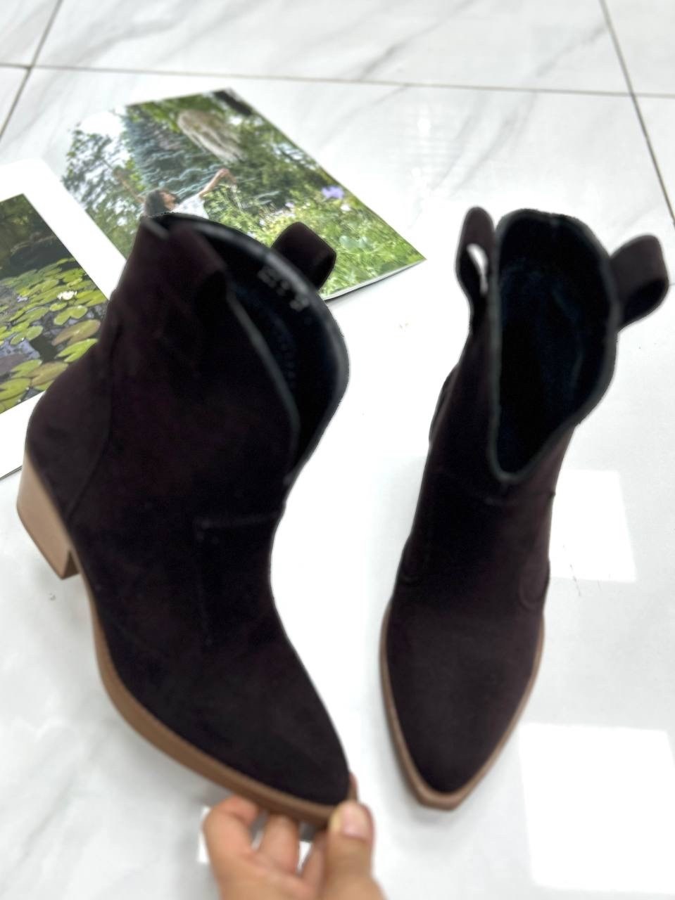 ,замшевые ботинки,казаки замшевые эконика,замшевые казаки,замшевые ботильоны