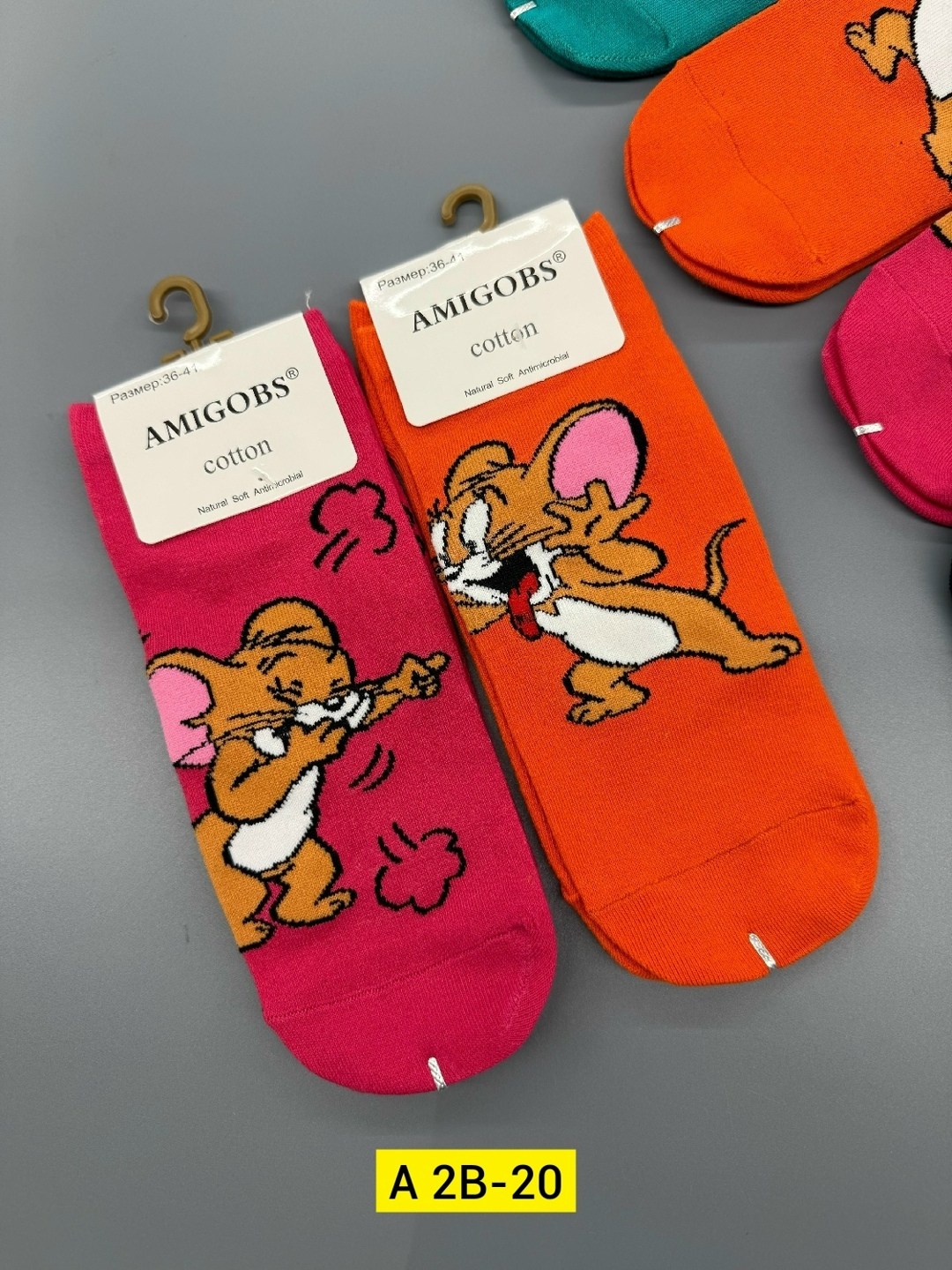 комплект носки женские,носки amigobs,женские носки,носки том и джерри,amigobs носки женские