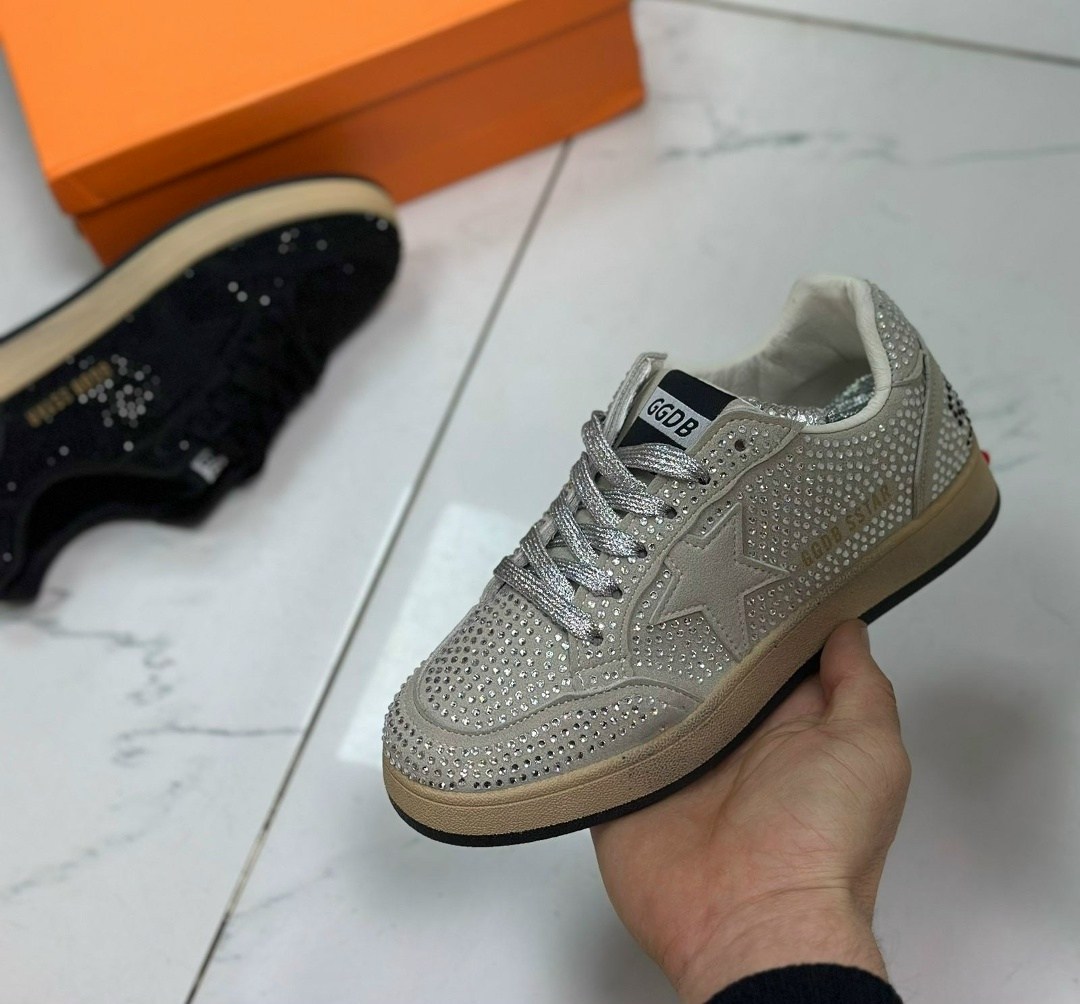 кроссовки golden goose с пайетками на платформе,,кеды golden goose,кроссовки golden goose,кеды golden goose женские