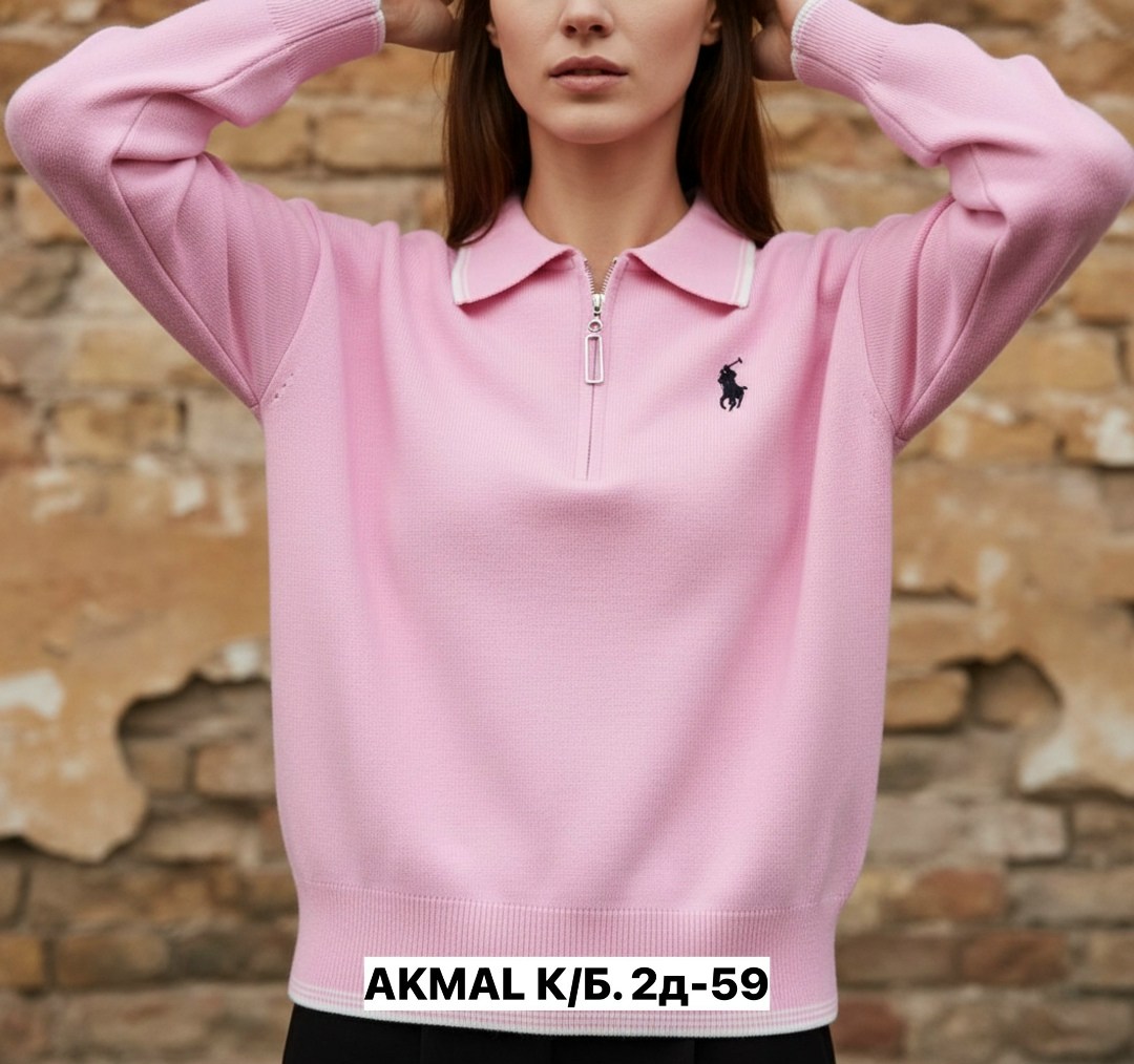 женская кофта,женские джемпера,джемпер поло женский,розовый джемпер,свитера женские