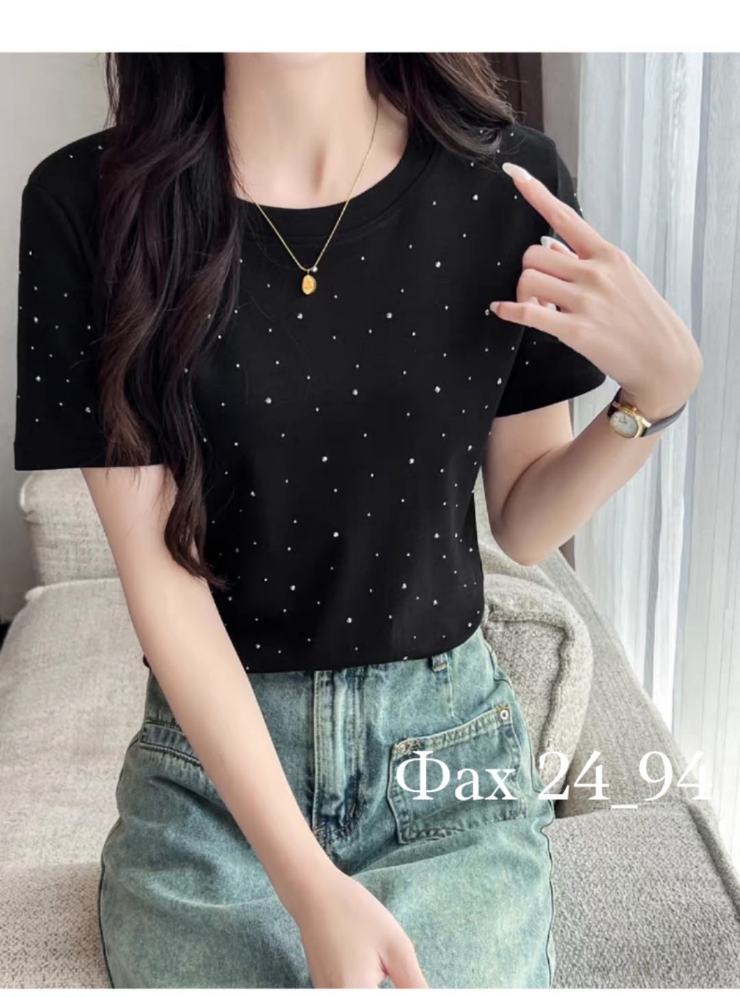 футболка женская,женская футболка со стразами,футболка со стразами,элегантная женская футболка,футболки с жемчугом женские