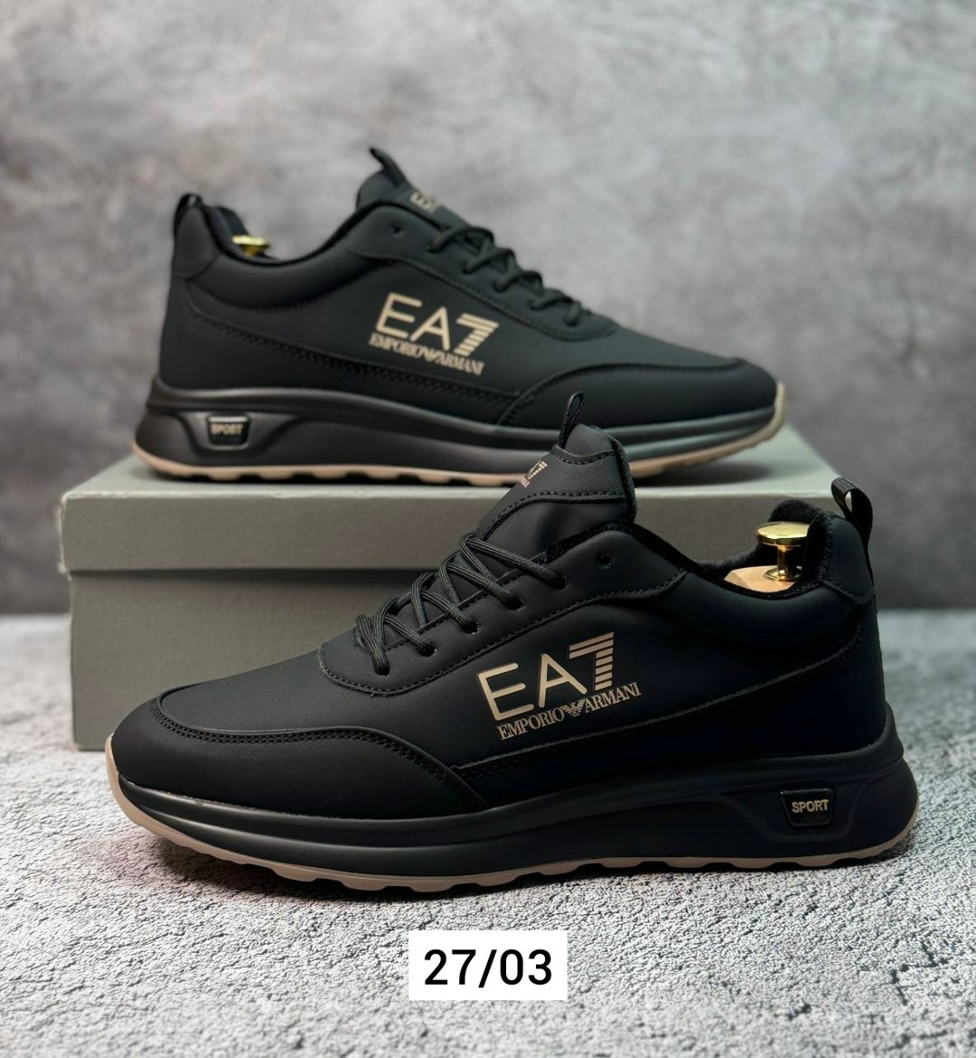 кроссовки еа7,,кроссовки для мужчин эко-кожа,кроссовки для мужчин, мужская кроссовки