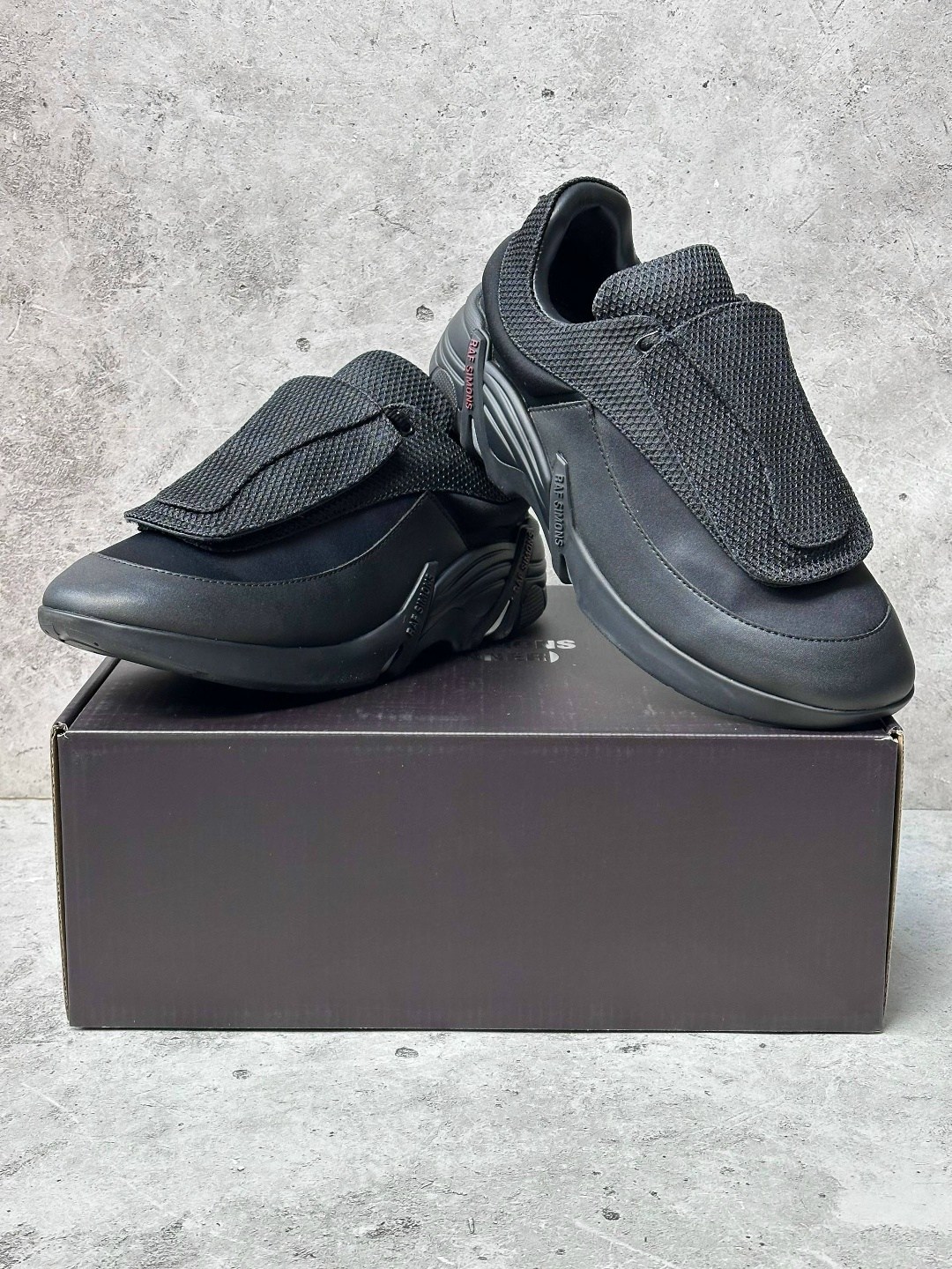 кроссовки raf simons (runner) ante,кроссовки raf simons runner antei,кроссовки raf simons antei,кроссовки raf simons (runner) antei чёрный,кроссовки raf simons anteir oversized sneaker