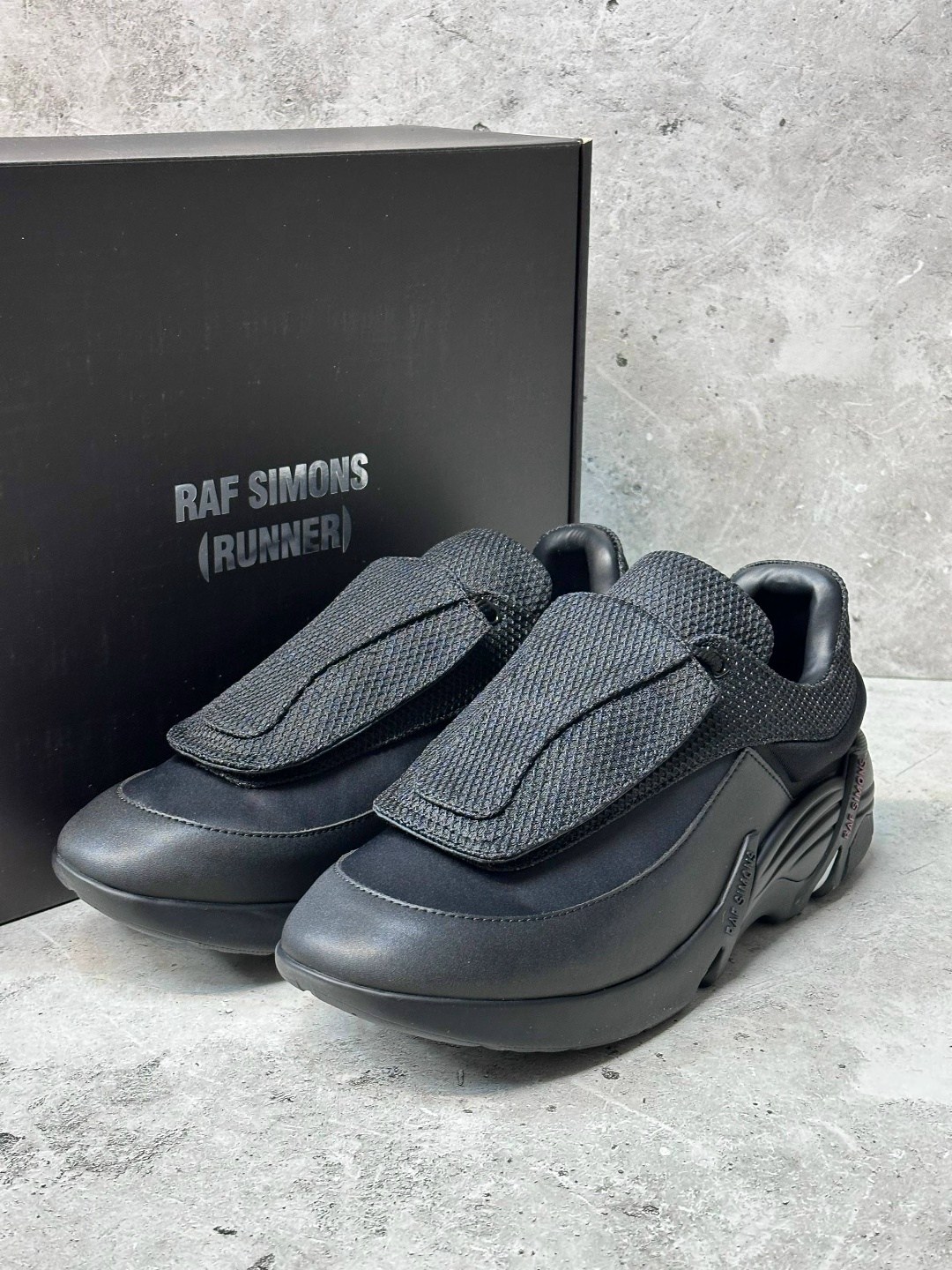 кроссовки raf simons (runner) ante,кроссовки raf simons runner antei,кроссовки raf simons antei,кроссовки raf simons (runner) antei чёрный,кроссовки raf simons anteir oversized sneaker