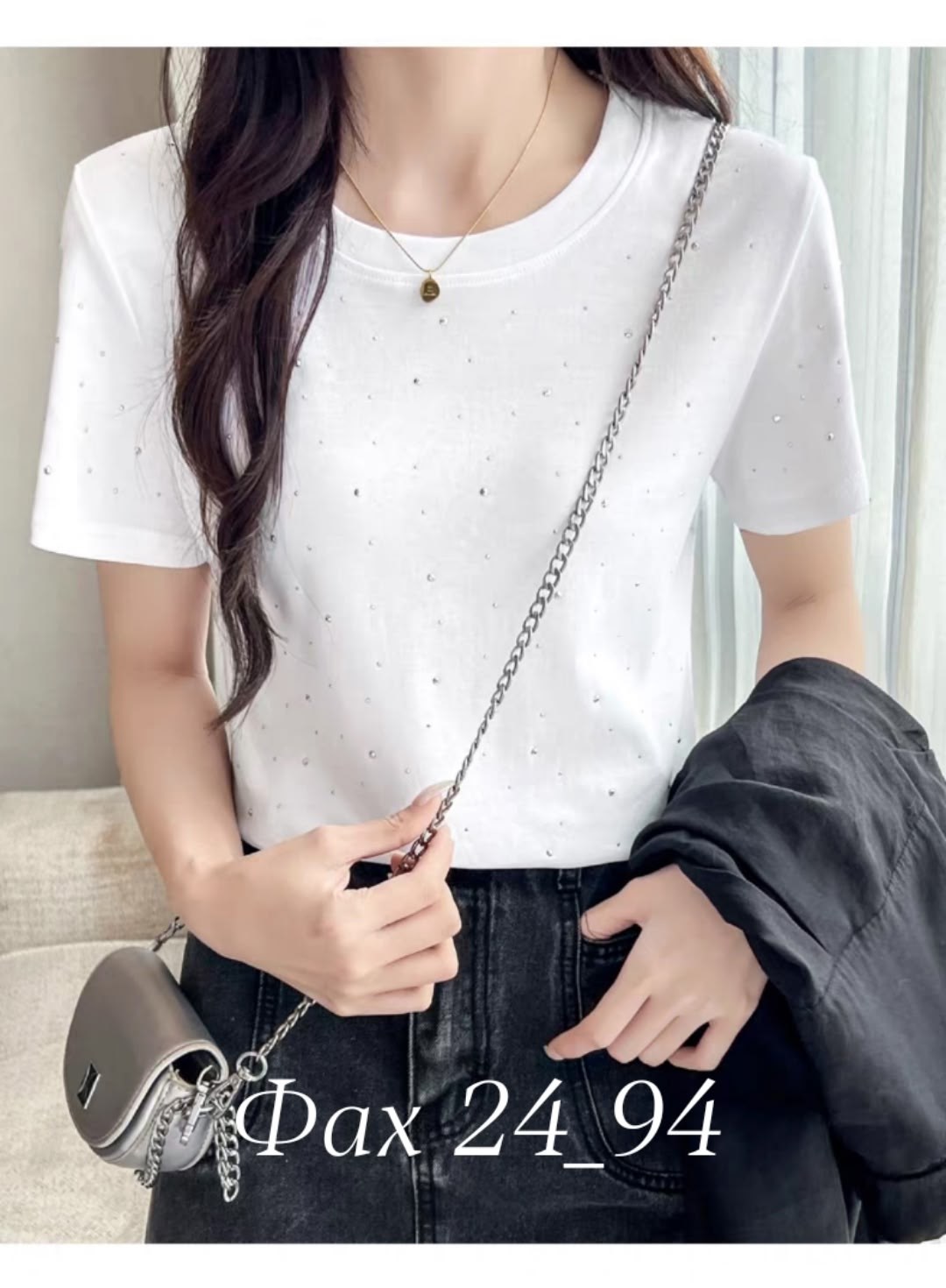 футболка женская,женская футболка со стразами,футболка со стразами,элегантная женская футболка,футболки с жемчугом женские