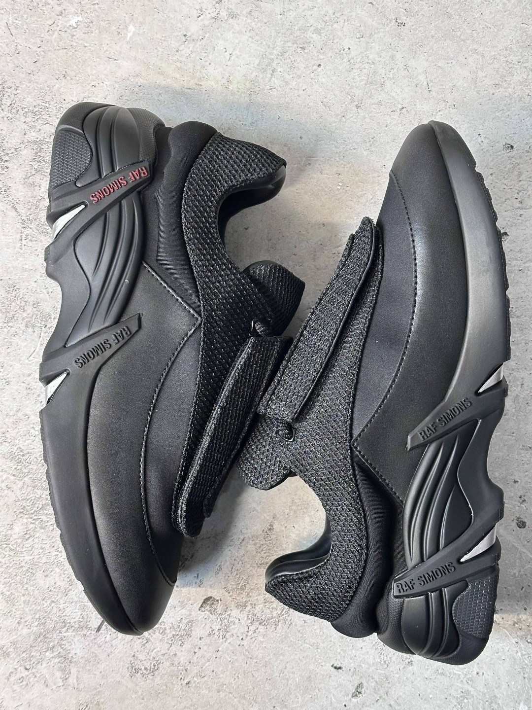 кроссовки raf simons (runner) ante,кроссовки raf simons runner antei,кроссовки raf simons antei,кроссовки raf simons (runner) antei чёрный,кроссовки raf simons anteir oversized sneaker