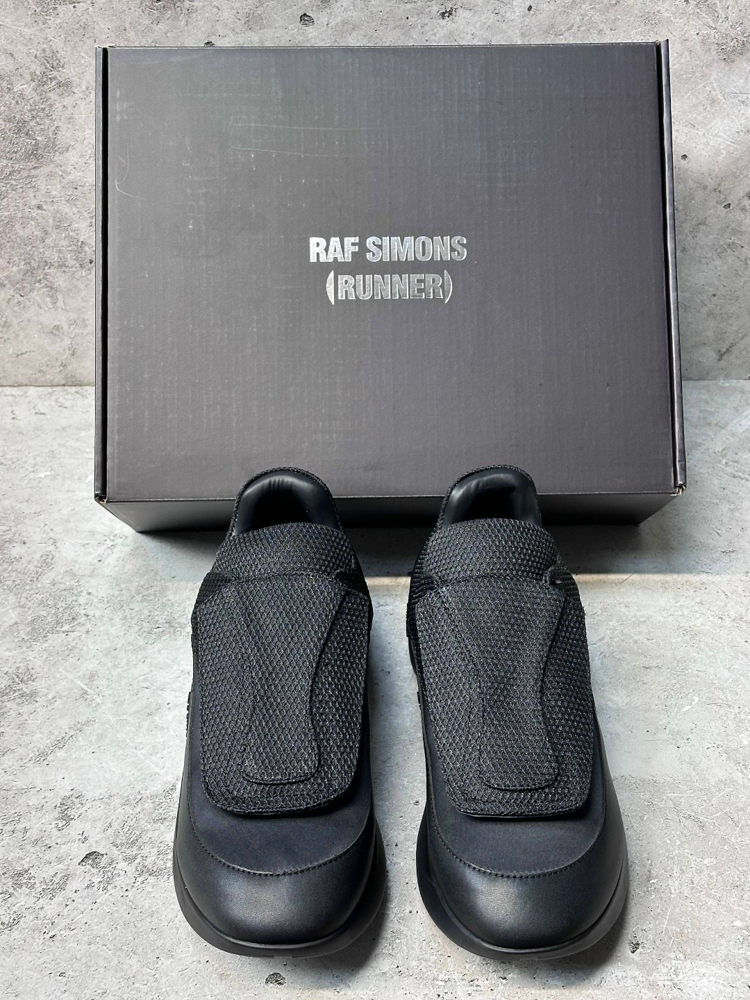 кроссовки raf simons (runner) ante,кроссовки raf simons runner antei,кроссовки raf simons antei,кроссовки raf simons (runner) antei чёрный,кроссовки raf simons anteir oversized sneaker