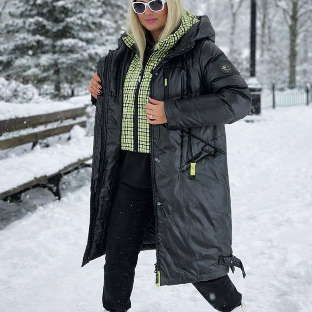 куртка зимняя с капюшоном jonzoda 203107645,пуховики женские,куртка зимняя женская,зимняя куртка,пуховик парка
