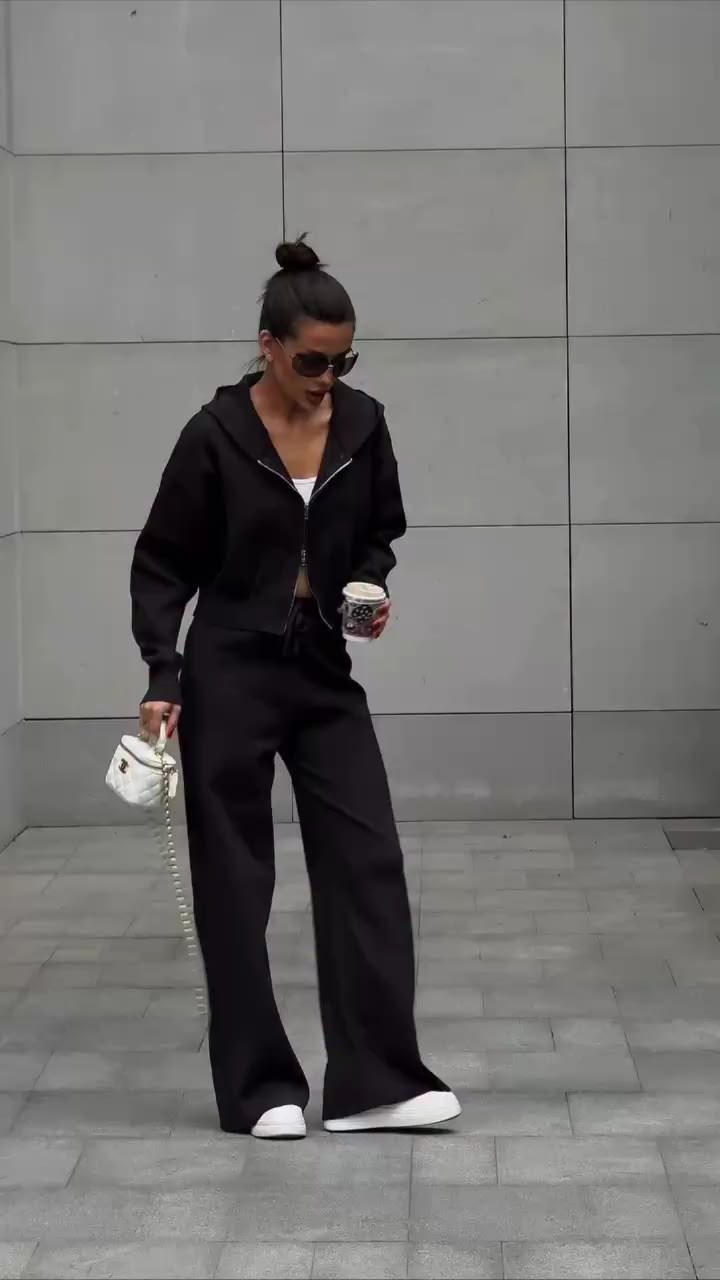 костюм трехнитка в стиле zara бомбер + штаны палаццо с лентой,брючный костюм,костюм на флисе,женский костюм на флисе,женский трендовый костюм в стиле zara бомбер и штаны палаццо