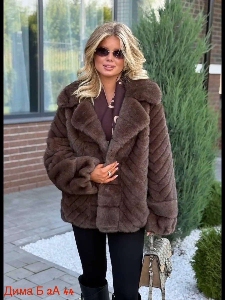 шуба искусственная короткая экошуба зима модная одежда,шуба из экомеха под норку,шуба женская,шуба искусственная под норку оверсайз,шуба из эко меха