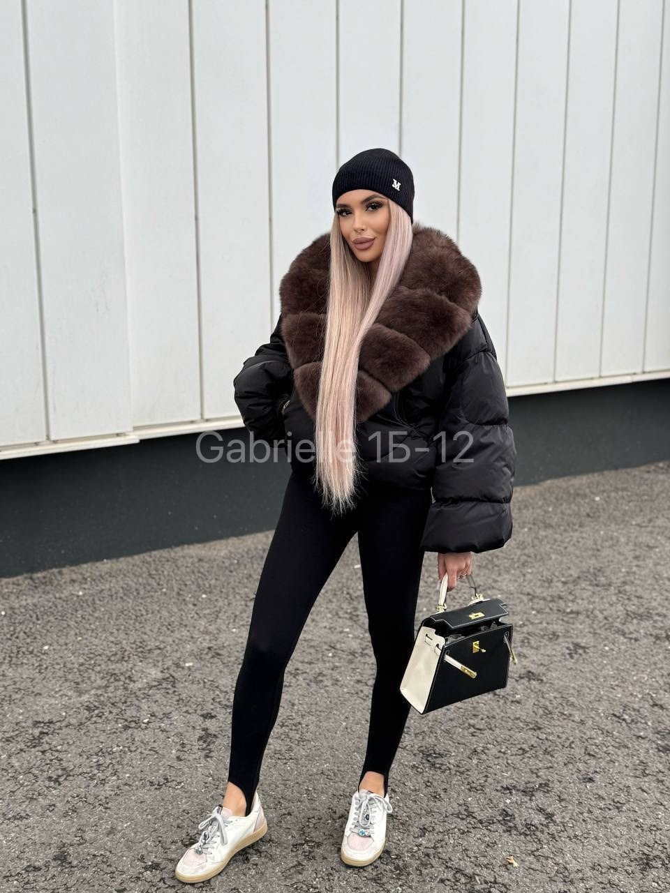 пуховики с натуральным мехом,пуховик с мехом,женские пуховики,куртка с мехом,женская зимняя куртка-пуховик с мехом лисы