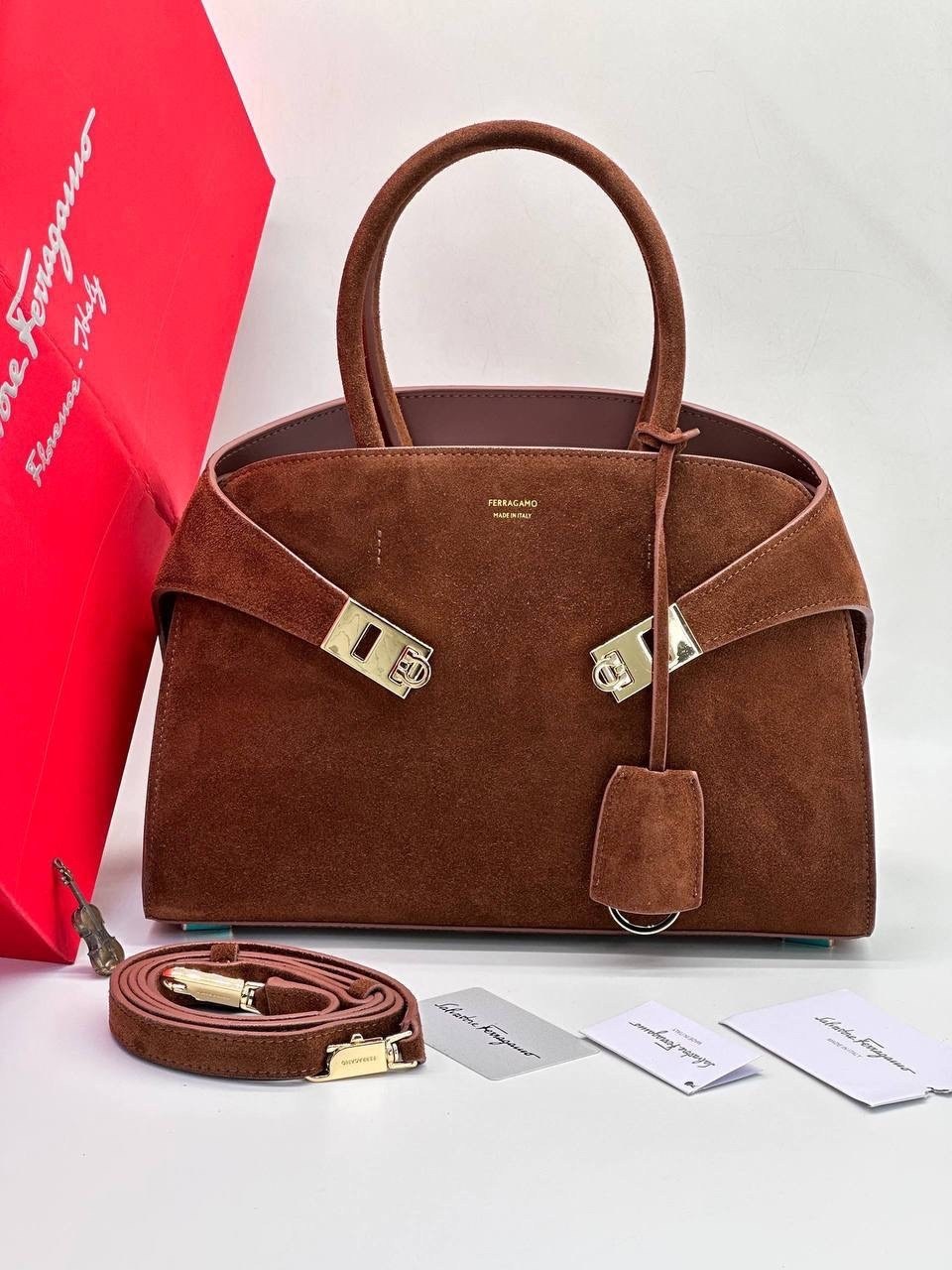 сумка salvatore ferragamo,замшевая сумка,сумка ferragamo,женская брендовая сумка,сумка женская