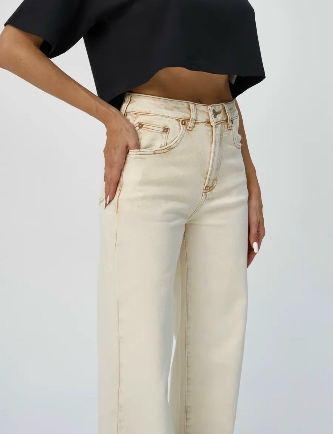 джинсы широкие,женские джинсы,джинсы женские широкие,джинсы модные,джинсы бежевые