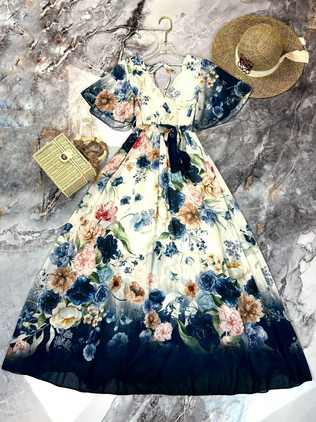 летние платья,шифоновое платье,фасон летнего платья,длинное платье,женское шифоновое платье