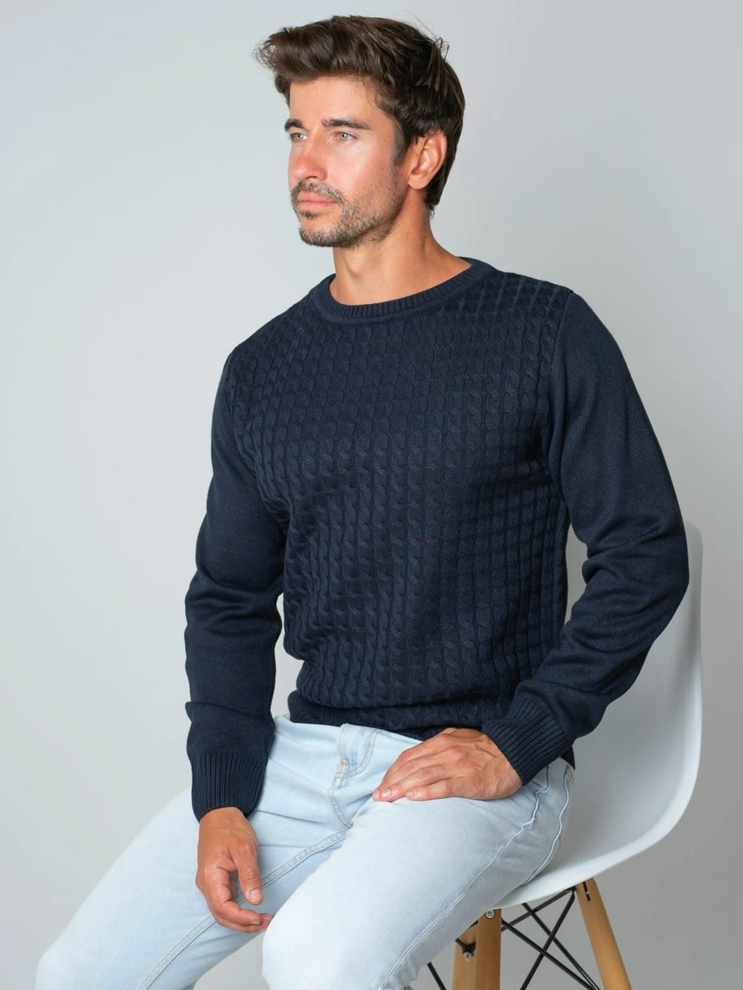 джемпер мужской,свитер теплый,свитер мужской,джемпер с косами,свитер джемпер