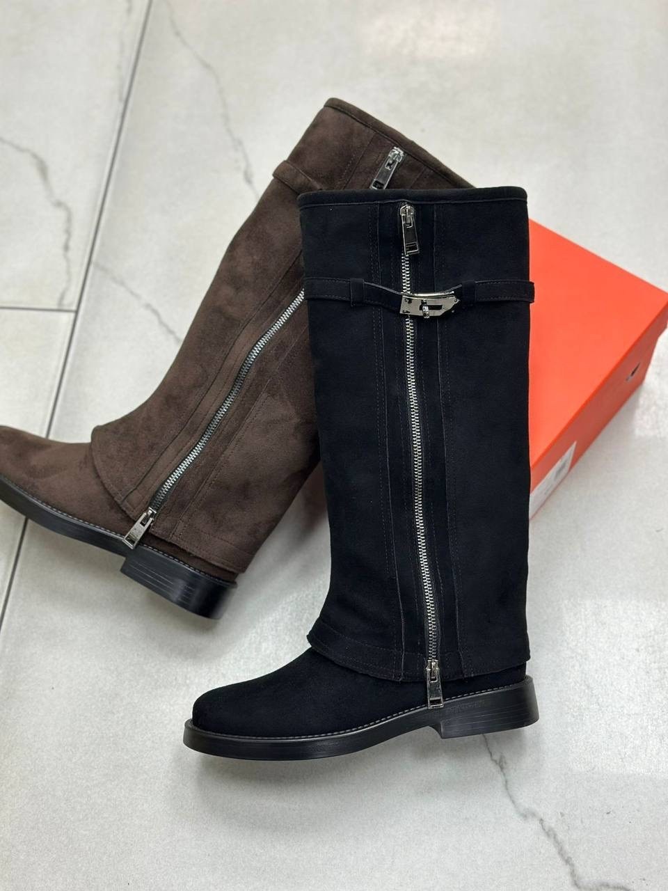 hermes сапоги,,сапоги,женские сапоги,сапоги замшевые