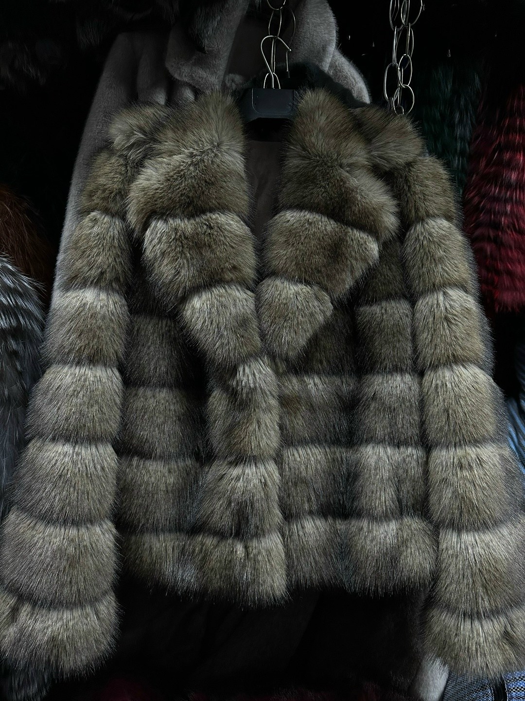 шуба из меха финского песца,шуба из песца,шуба из соболя,шуба соболь,шуба из меха финского песца yana kraft brand